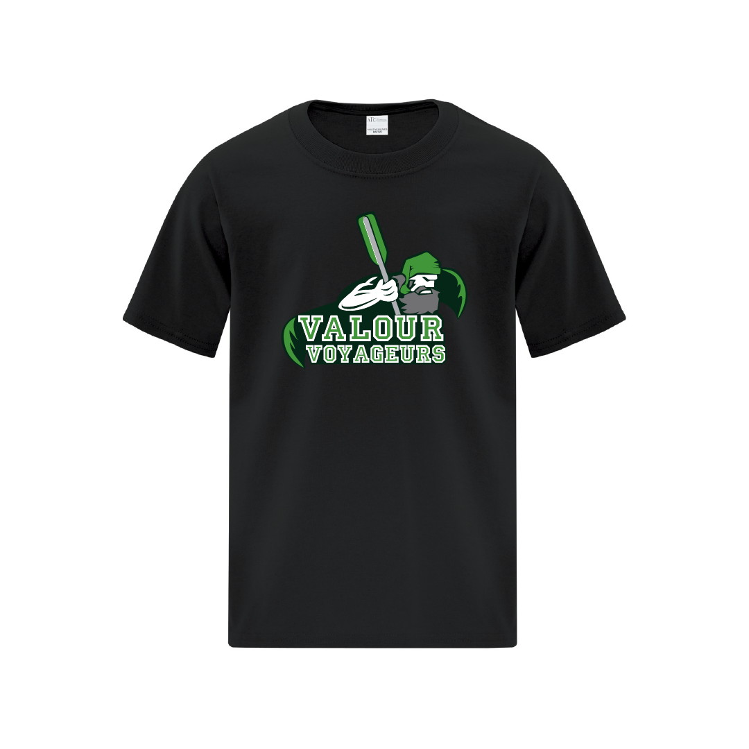 VALOUR - Youth Printed Cotton T-Shirt - Valour Voyageurs