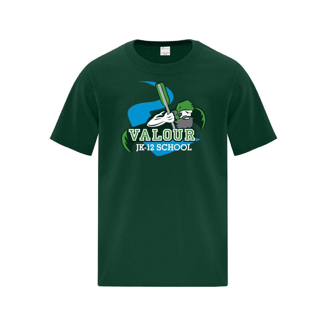 VALOUR - Youth Printed Cotton T-Shirt - Valour JK-12