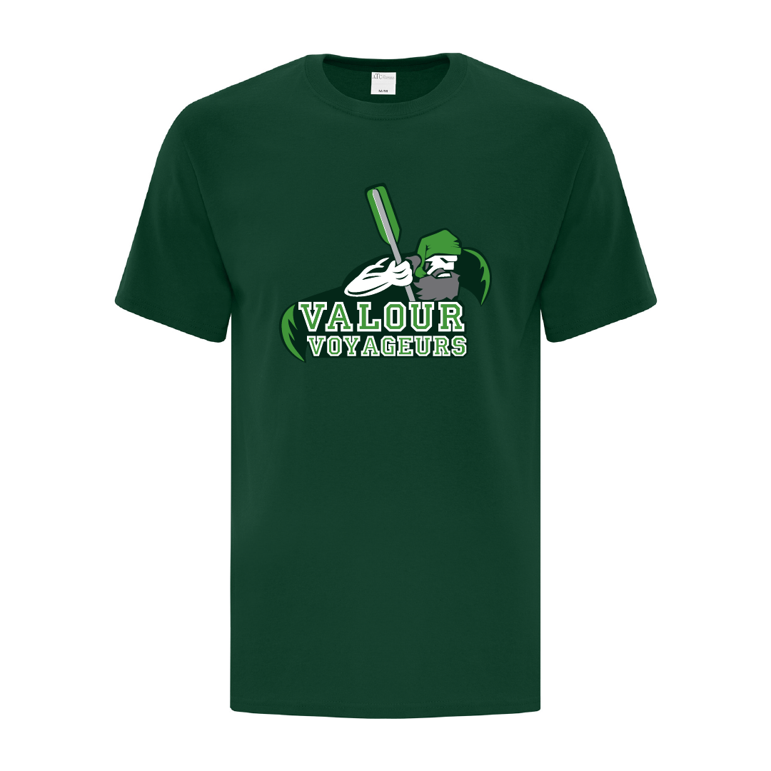 VALOUR - Men's Printed Cotton T-Shirt - Valour Voyageurs