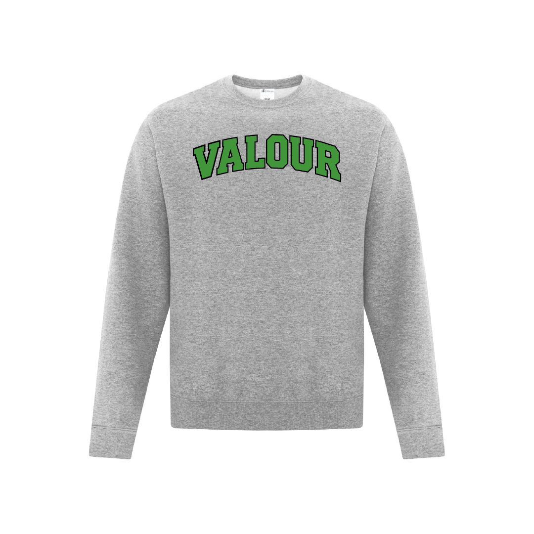 VALOUR - Unisex Printed Crewneck - Valour Varsity