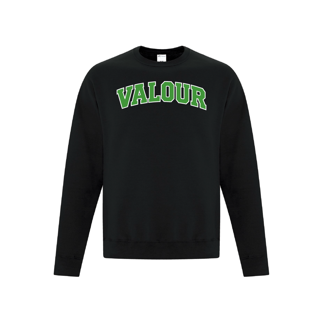 VALOUR - Unisex Printed Crewneck - Valour Varsity