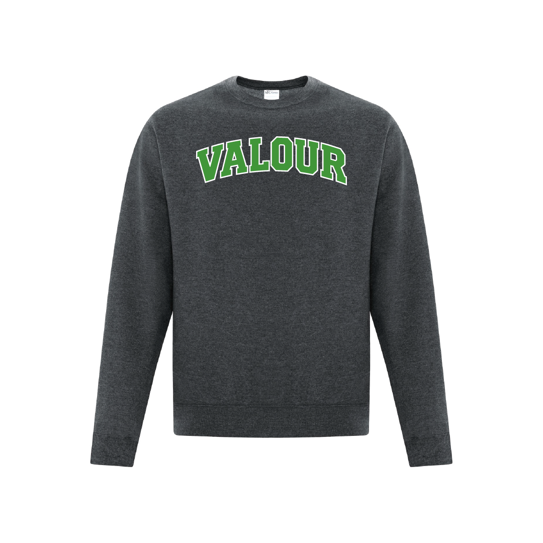 VALOUR - Unisex Printed Crewneck - Valour Varsity