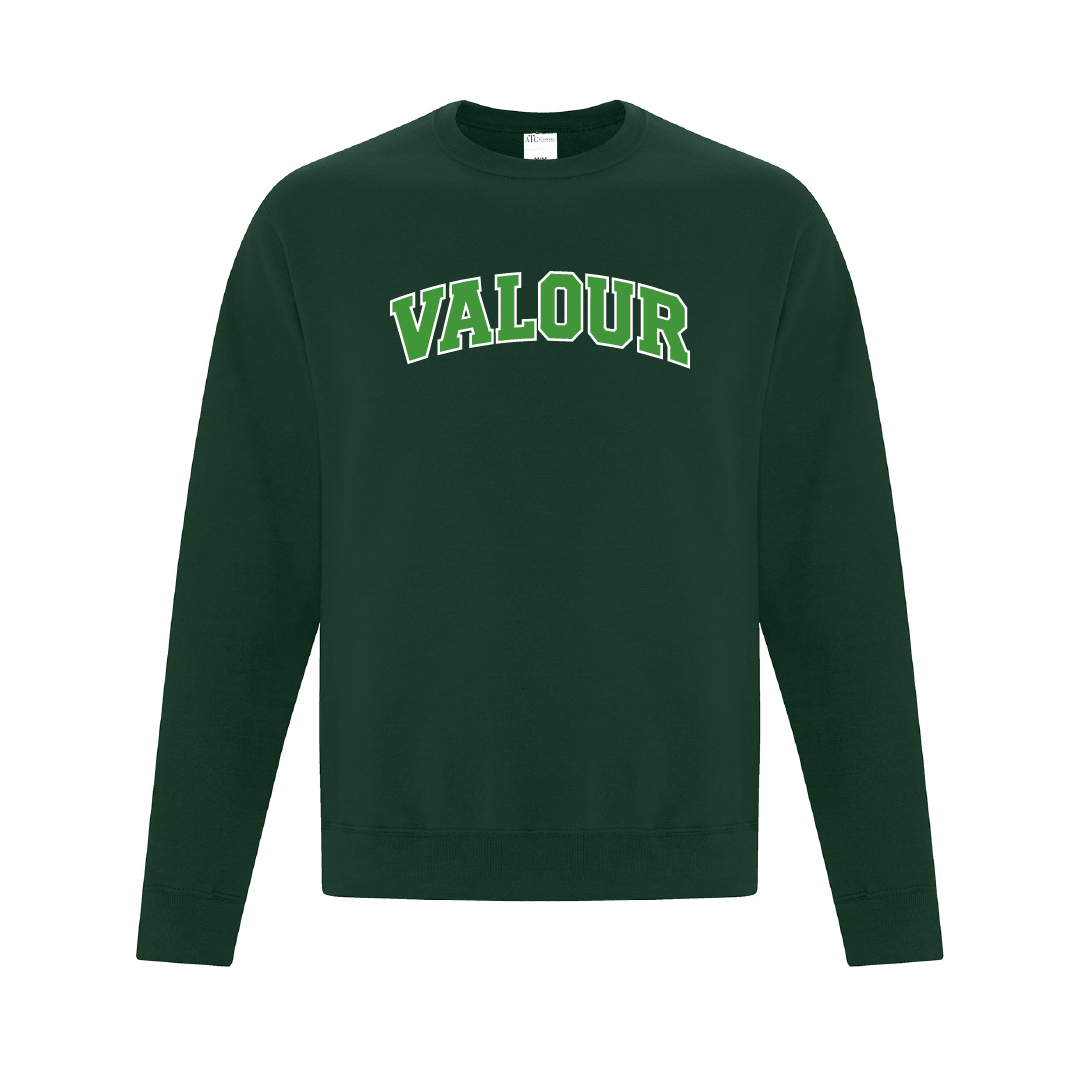 VALOUR - Unisex Printed Crewneck - Valour Varsity