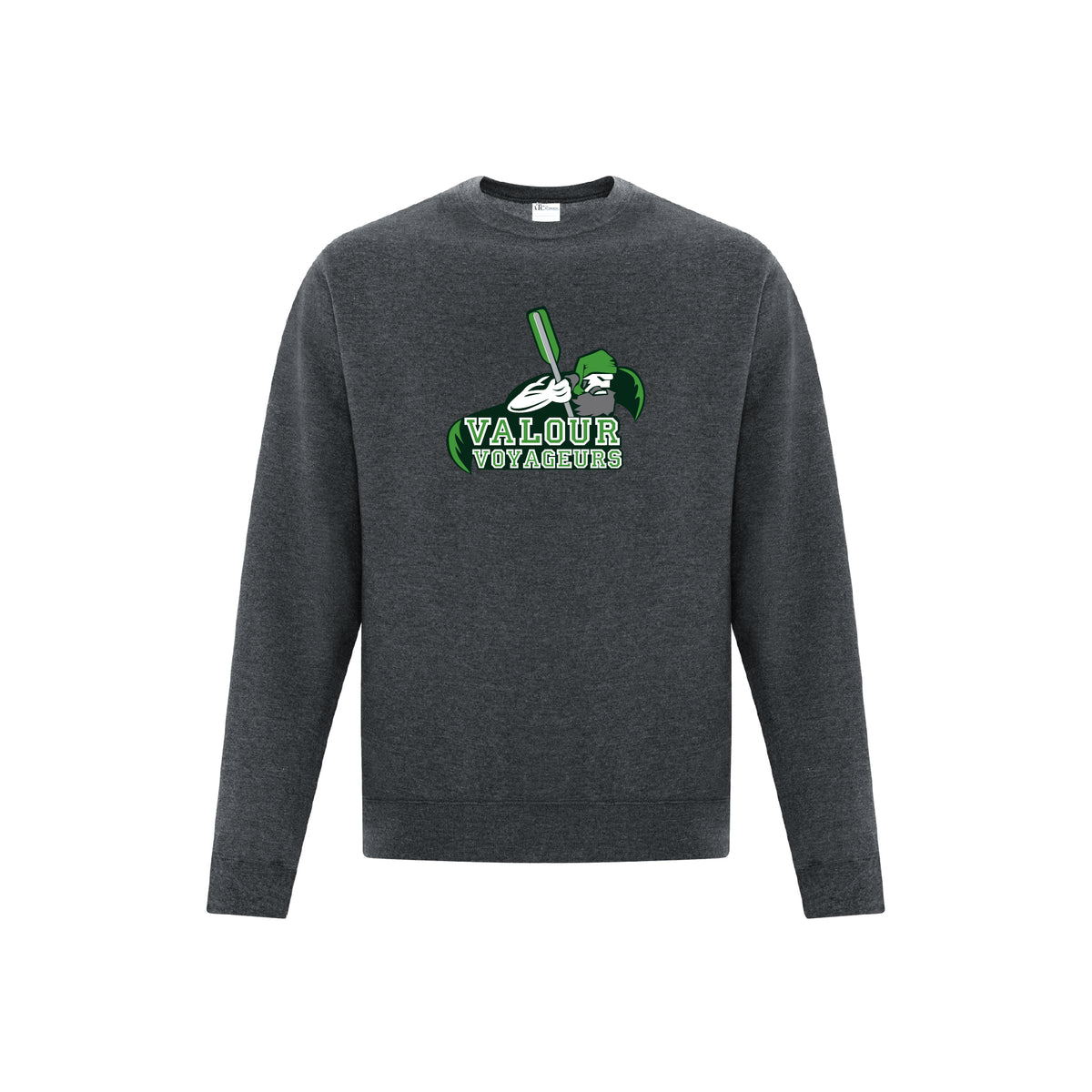 VALOUR - Unisex Printed Crewneck - Voyageurs Logo