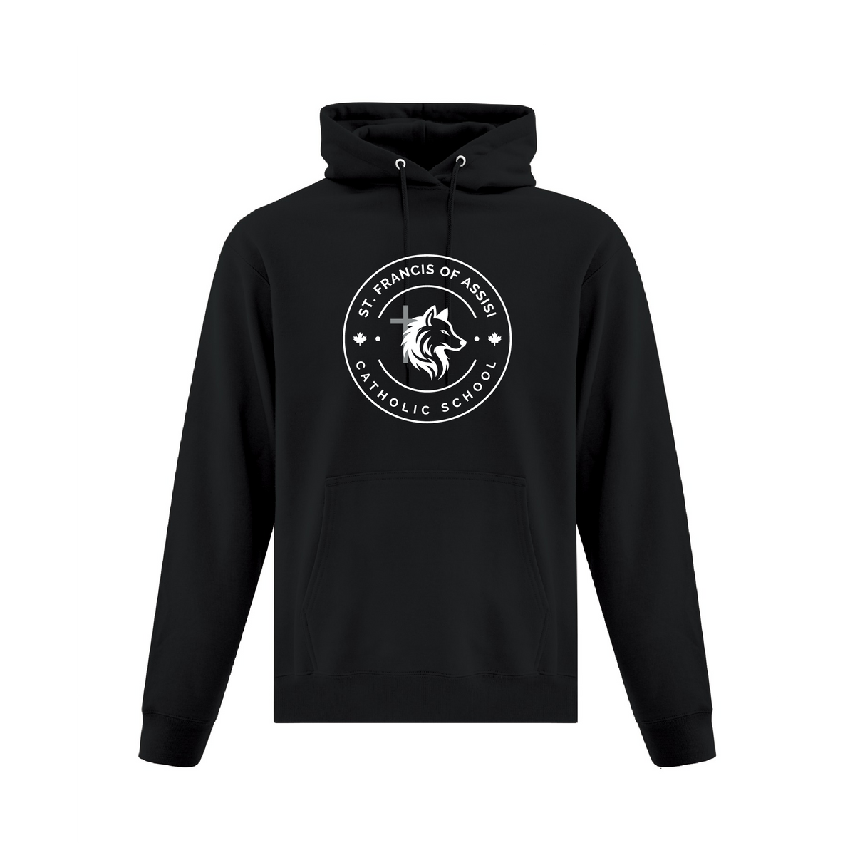 SFA Adult Hoodie - Black - Front Print