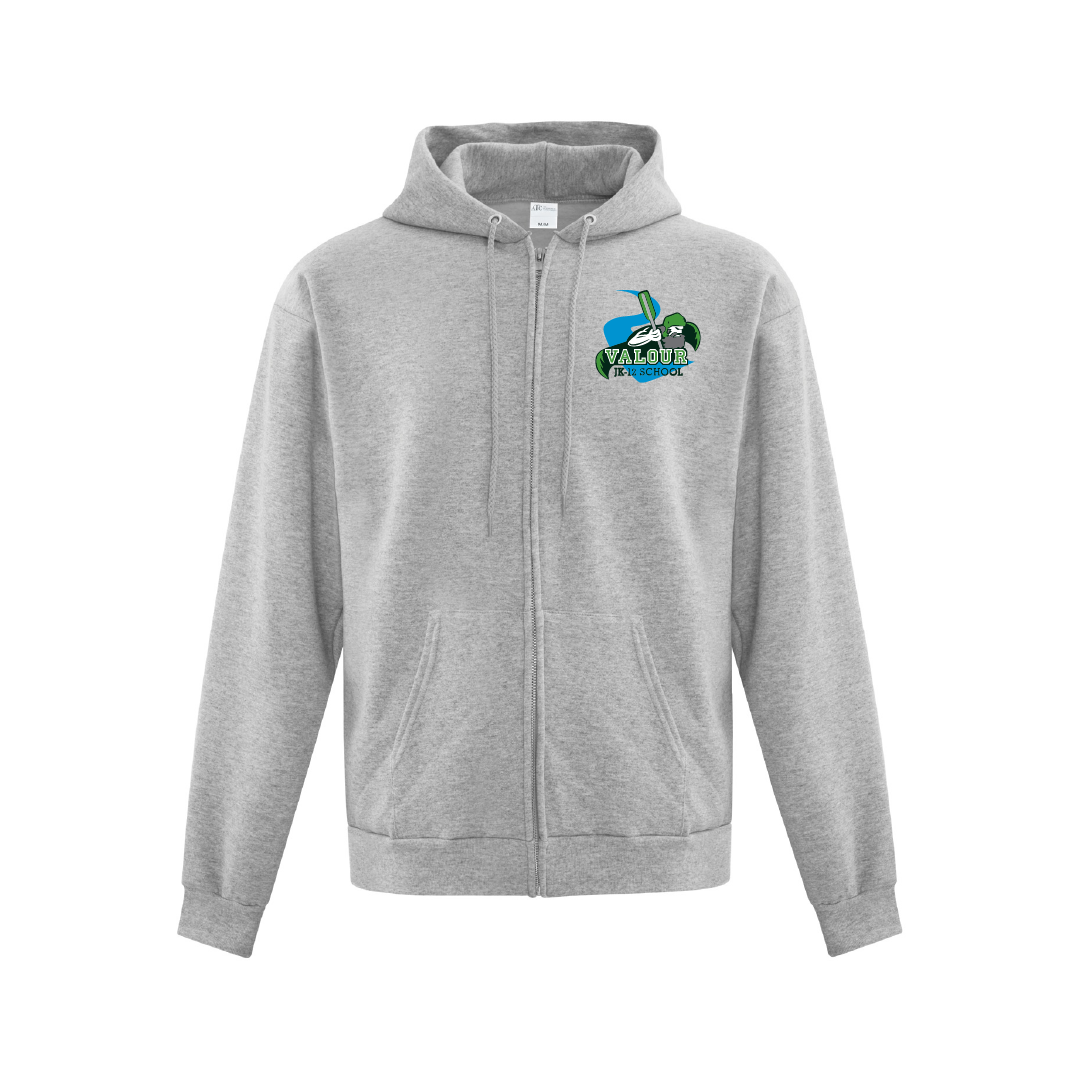 Pull à capuche zippé en polaire ATC Everyday - ATCF2600