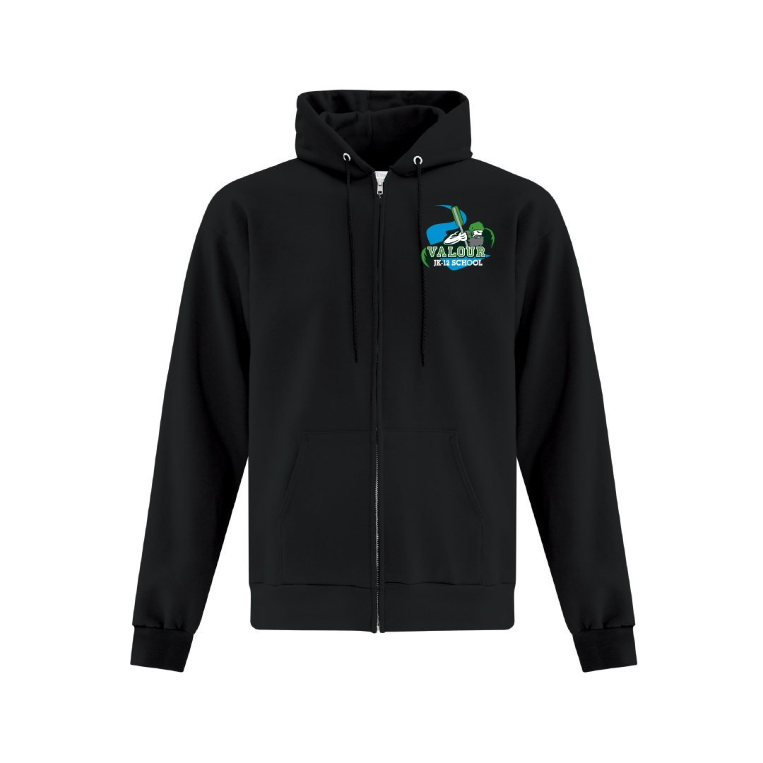 Pull à capuche zippé en polaire ATC Everyday - ATCF2600