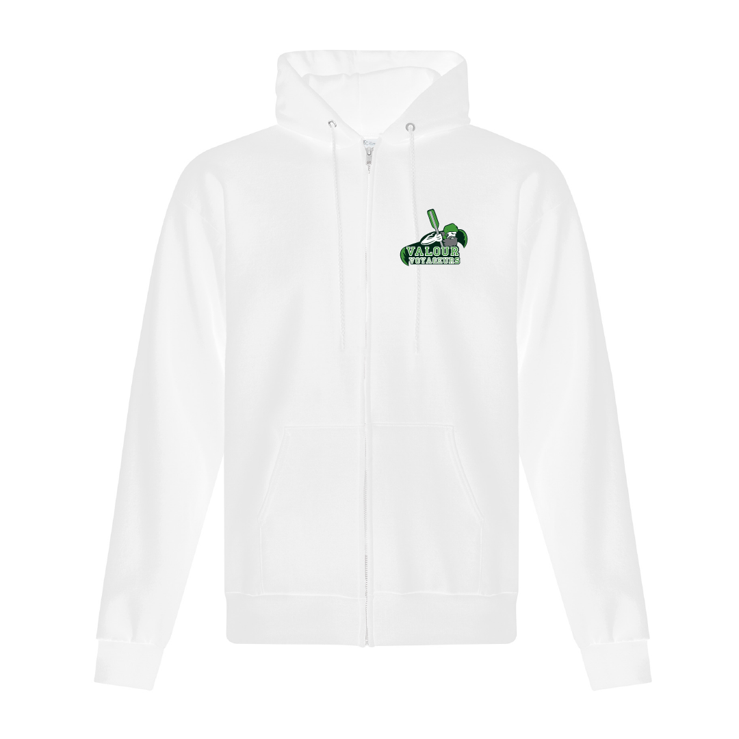 VALOUR - Unisex Printed Full-Zip Hoodie - Valour Voyageurs
