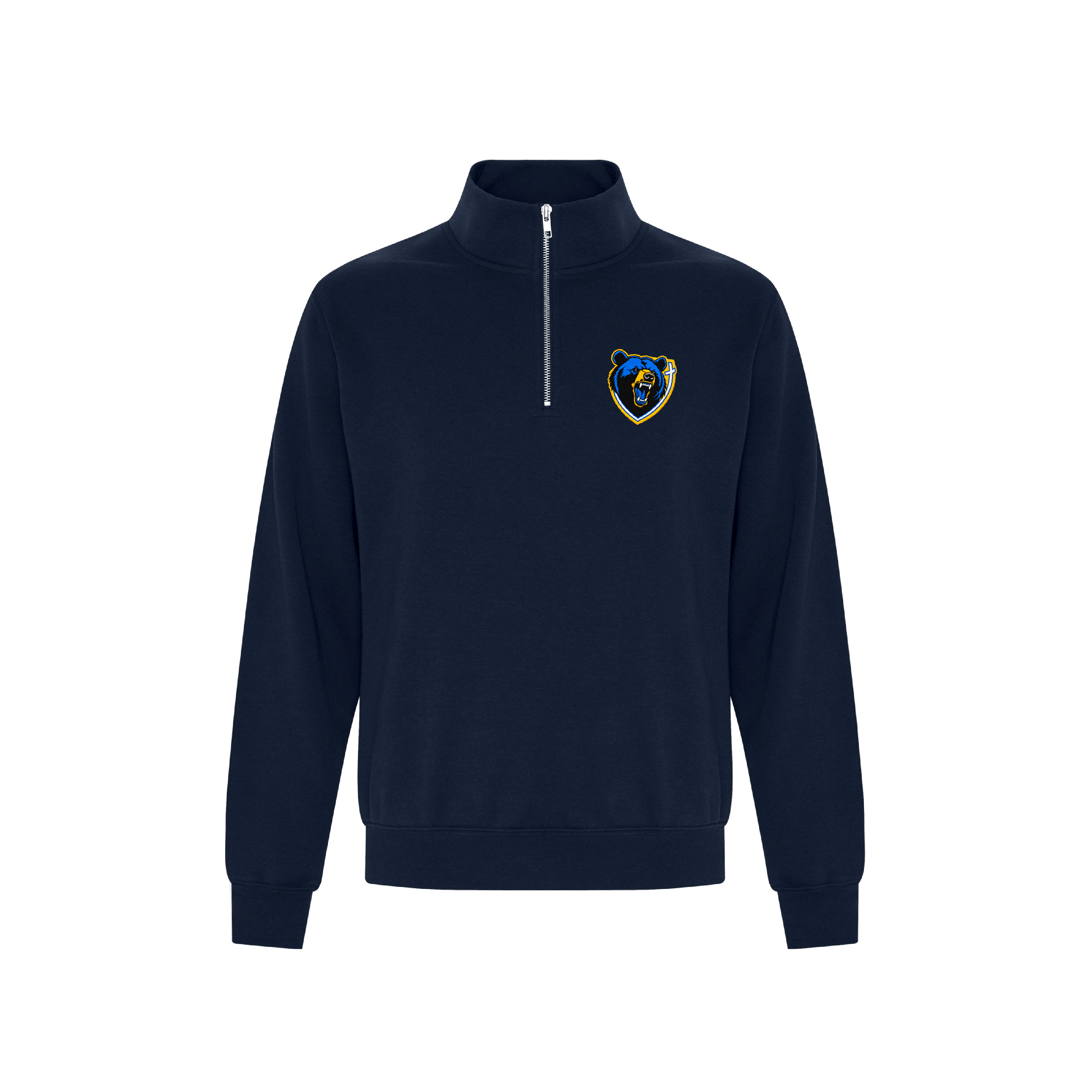 BSCH - Embroidered 1/4 Zip Unisex Sweatshirt