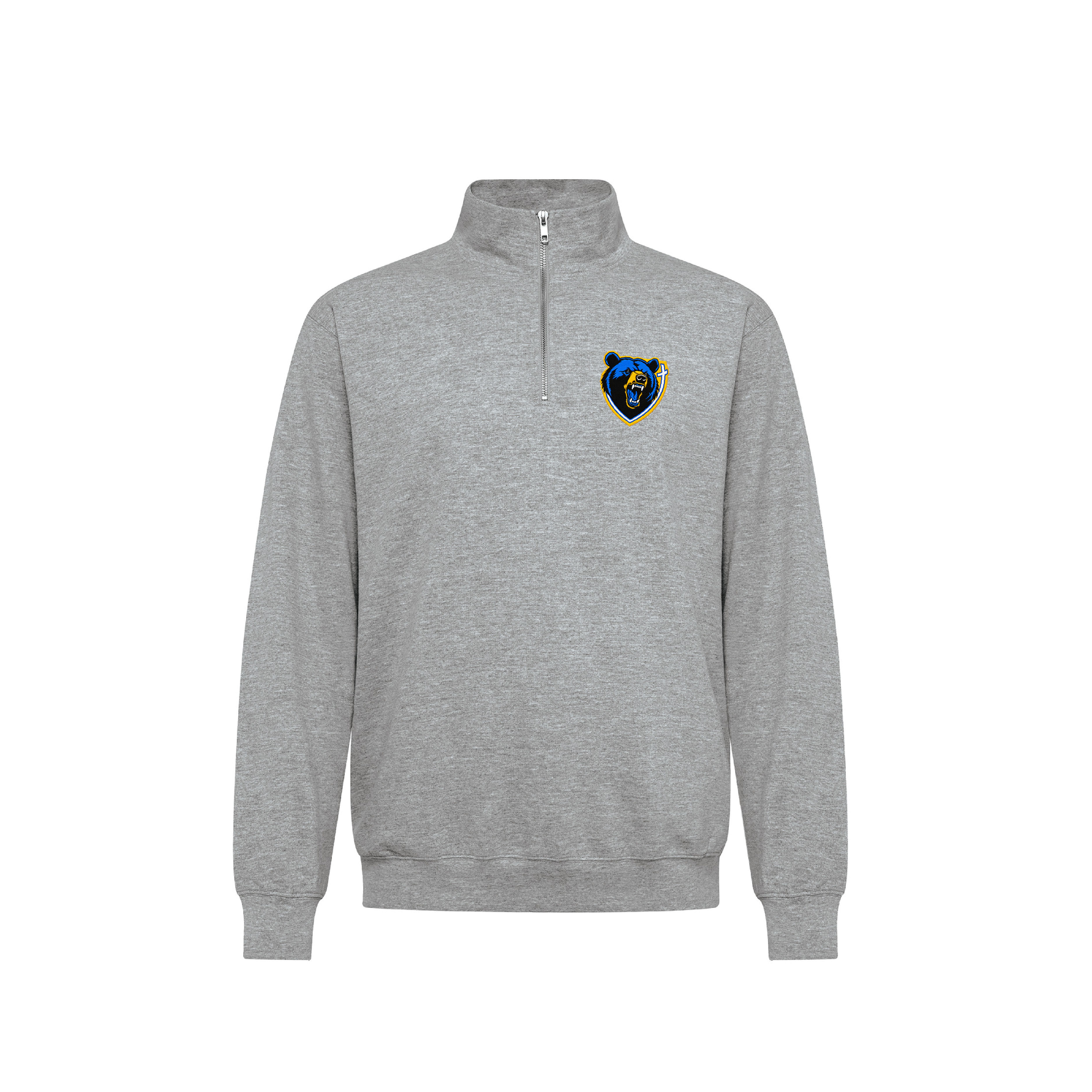 BSCH - Embroidered 1/4 Zip Unisex Sweatshirt