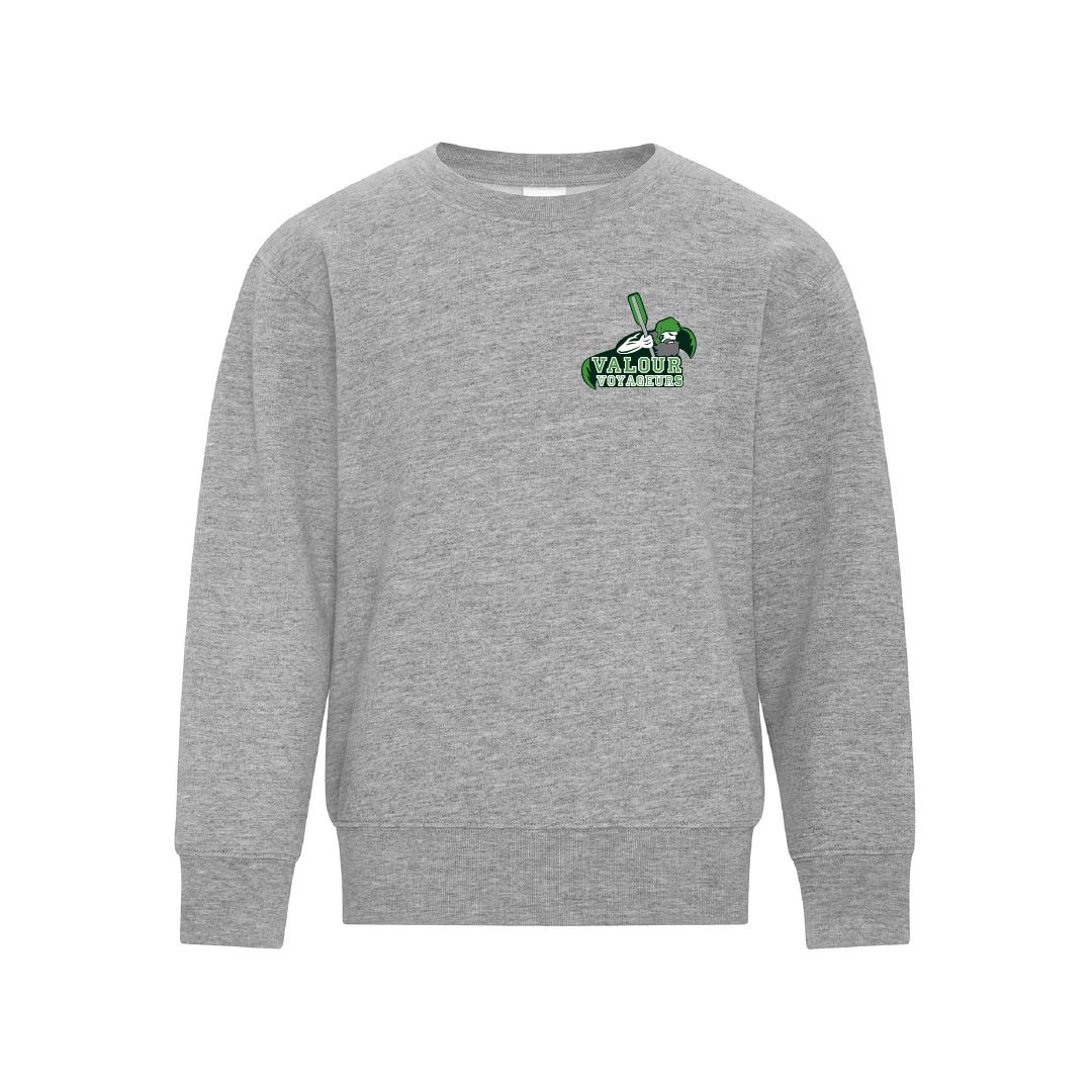 VALOUR - Youth Printed Crewneck - Valour Voyageurs