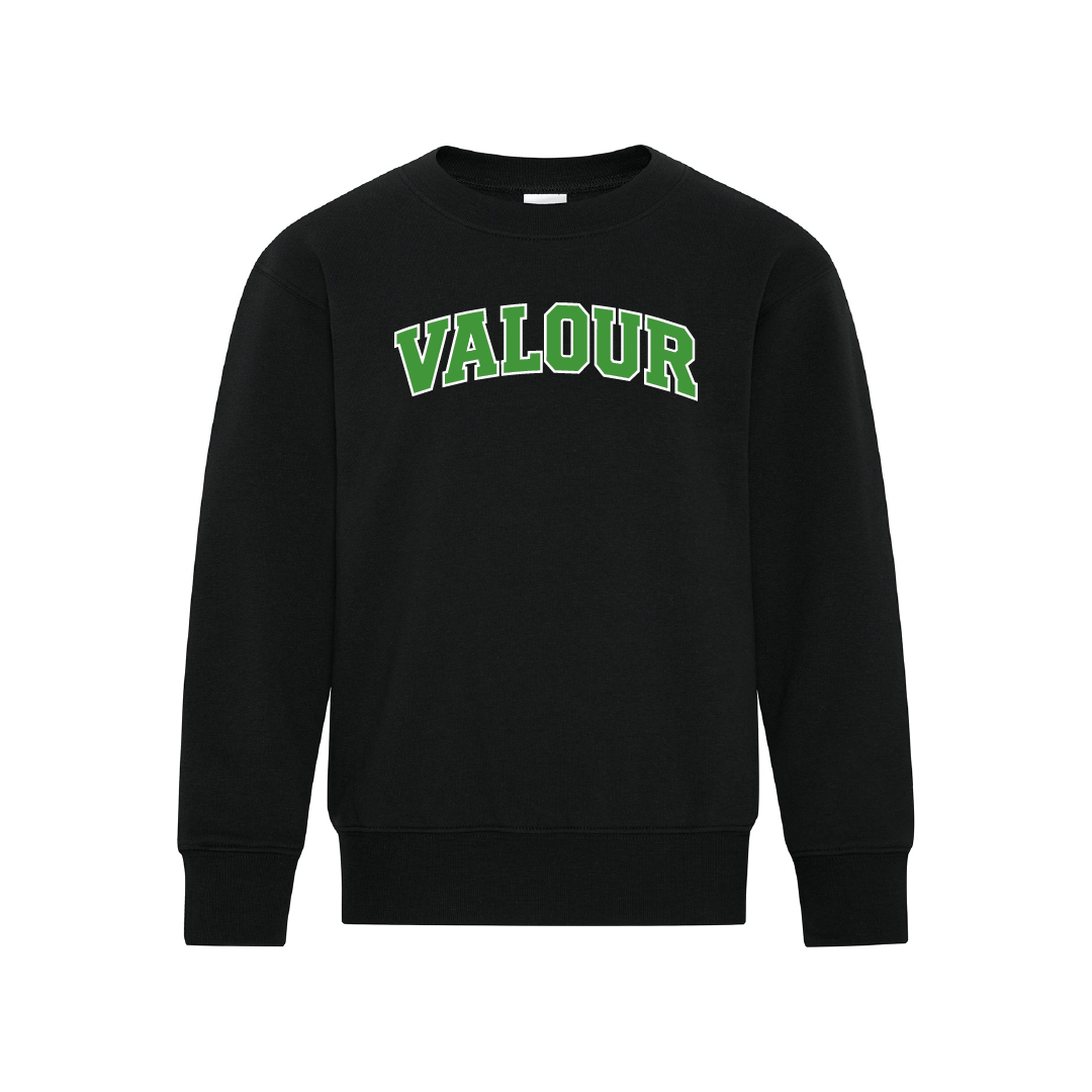 VALOUR - Youth Printed Crewneck - Valour Varsity
