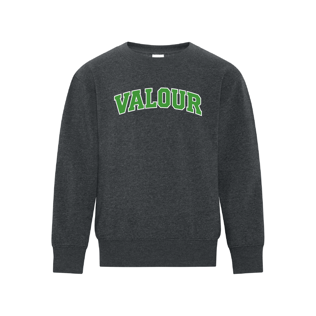VALOUR - Youth Printed Crewneck - Valour Varsity