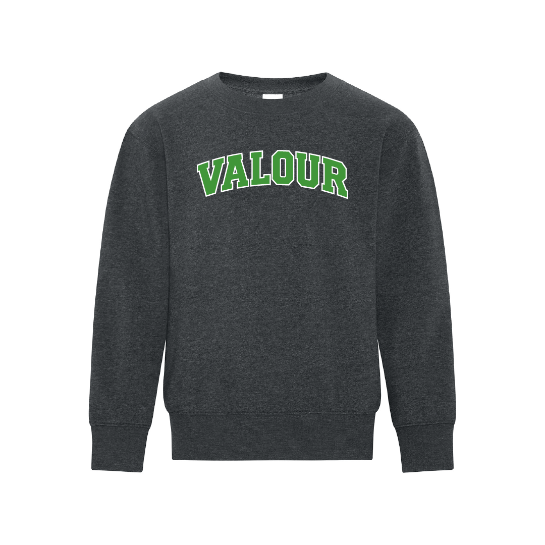 VALOUR - Youth Printed Crewneck - Valour Varsity