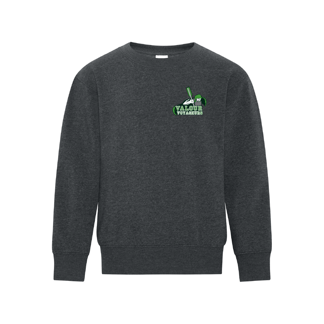 VALOUR - Youth Printed Crewneck - Valour Voyageurs