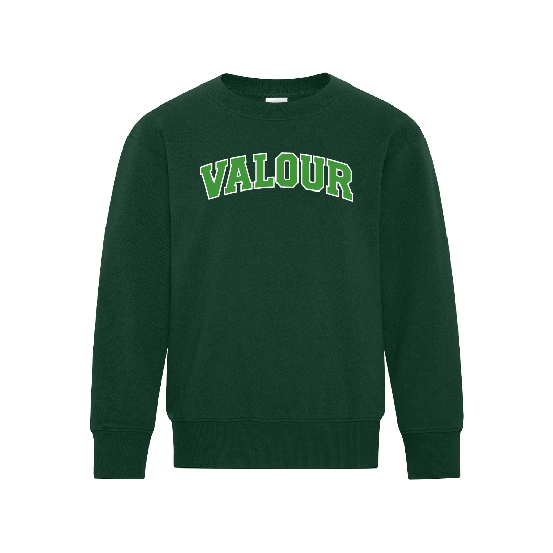 VALOUR - Youth Printed Crewneck - Valour Varsity
