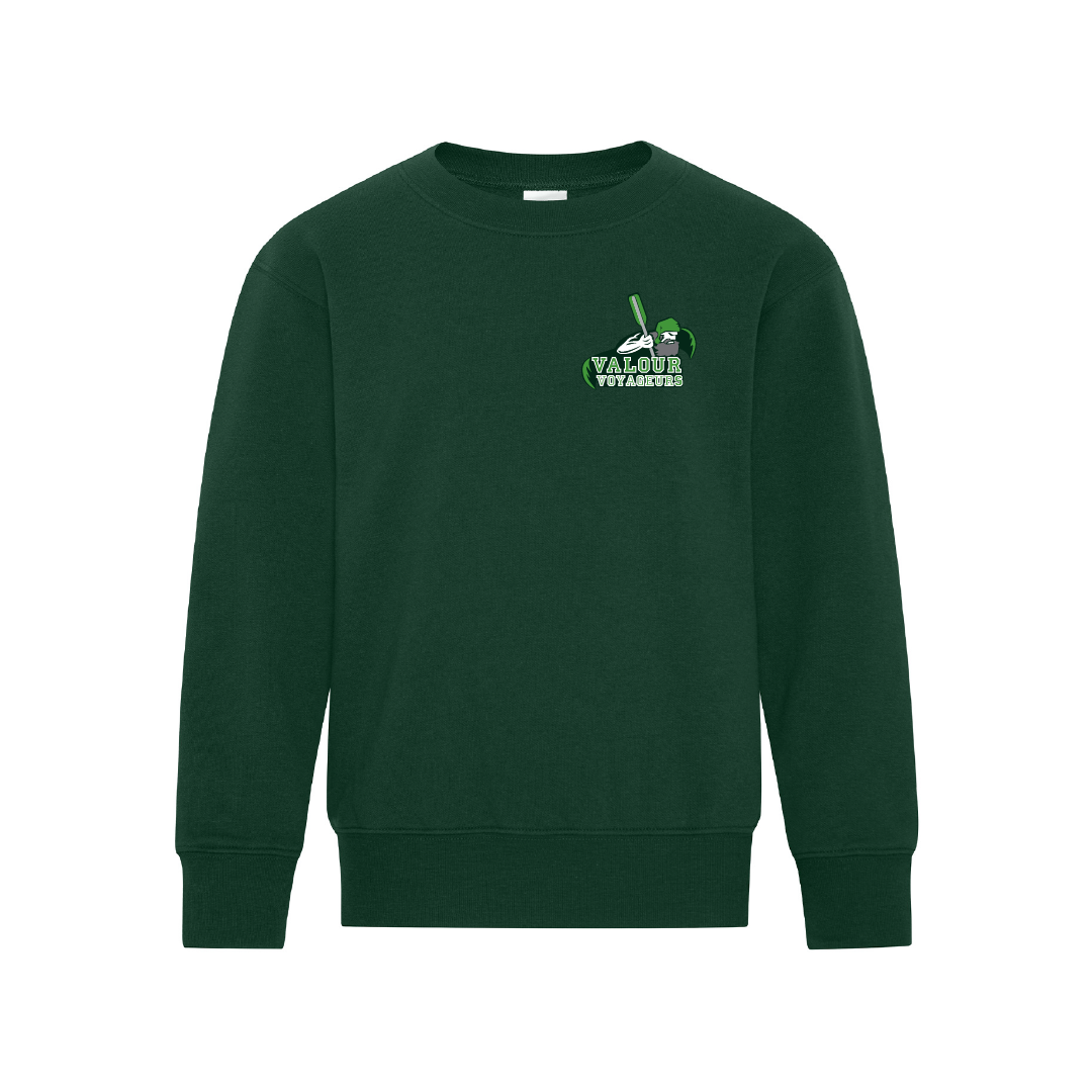 VALOUR - Youth Printed Crewneck - Valour Voyageurs
