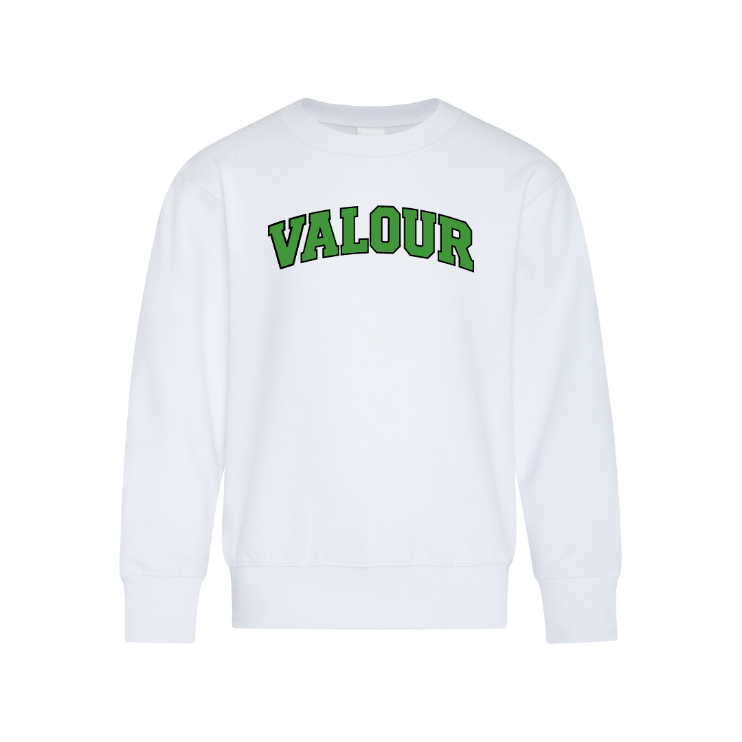 VALOUR - Youth Printed Crewneck - Valour Varsity