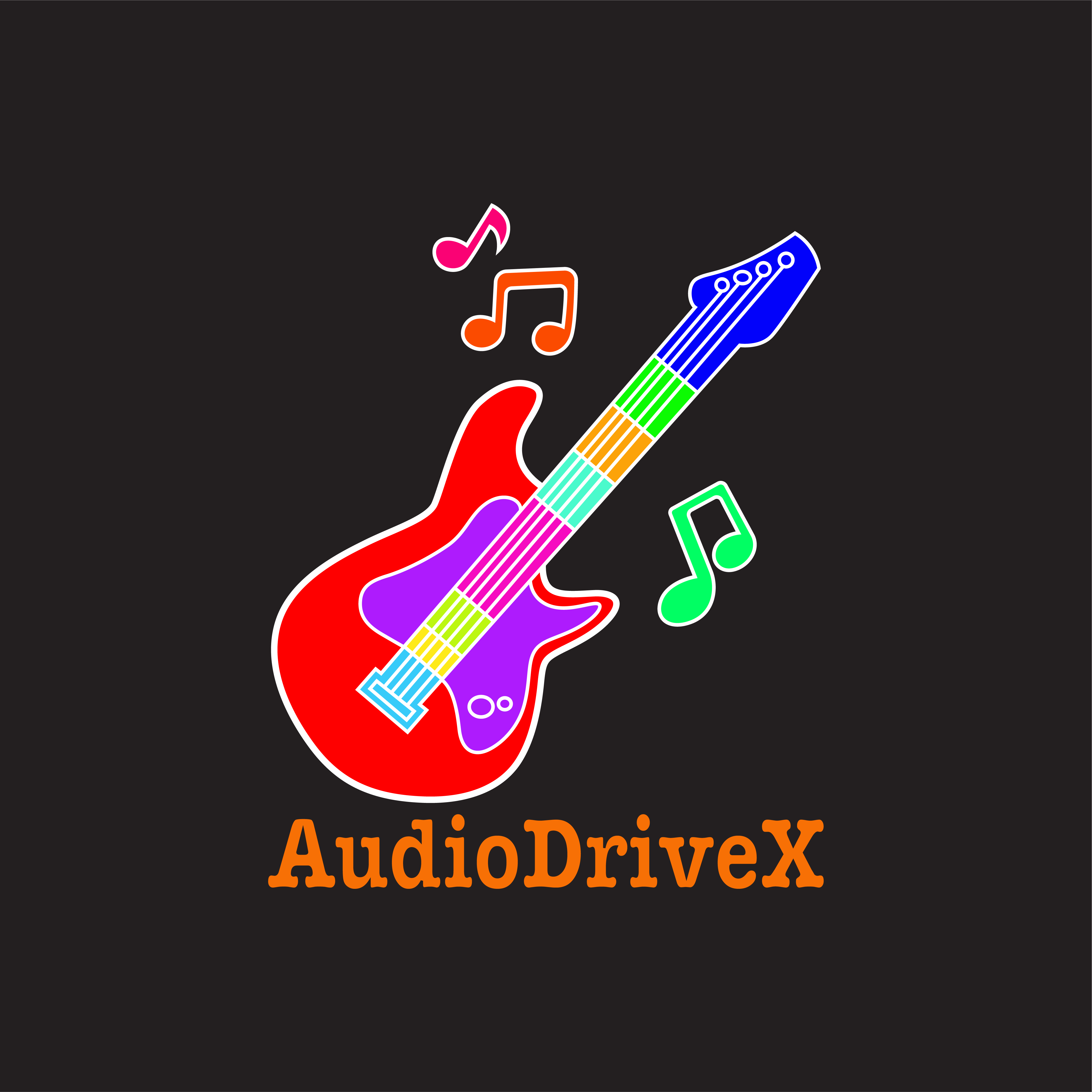AudioDrive X - Printed T-Shirt