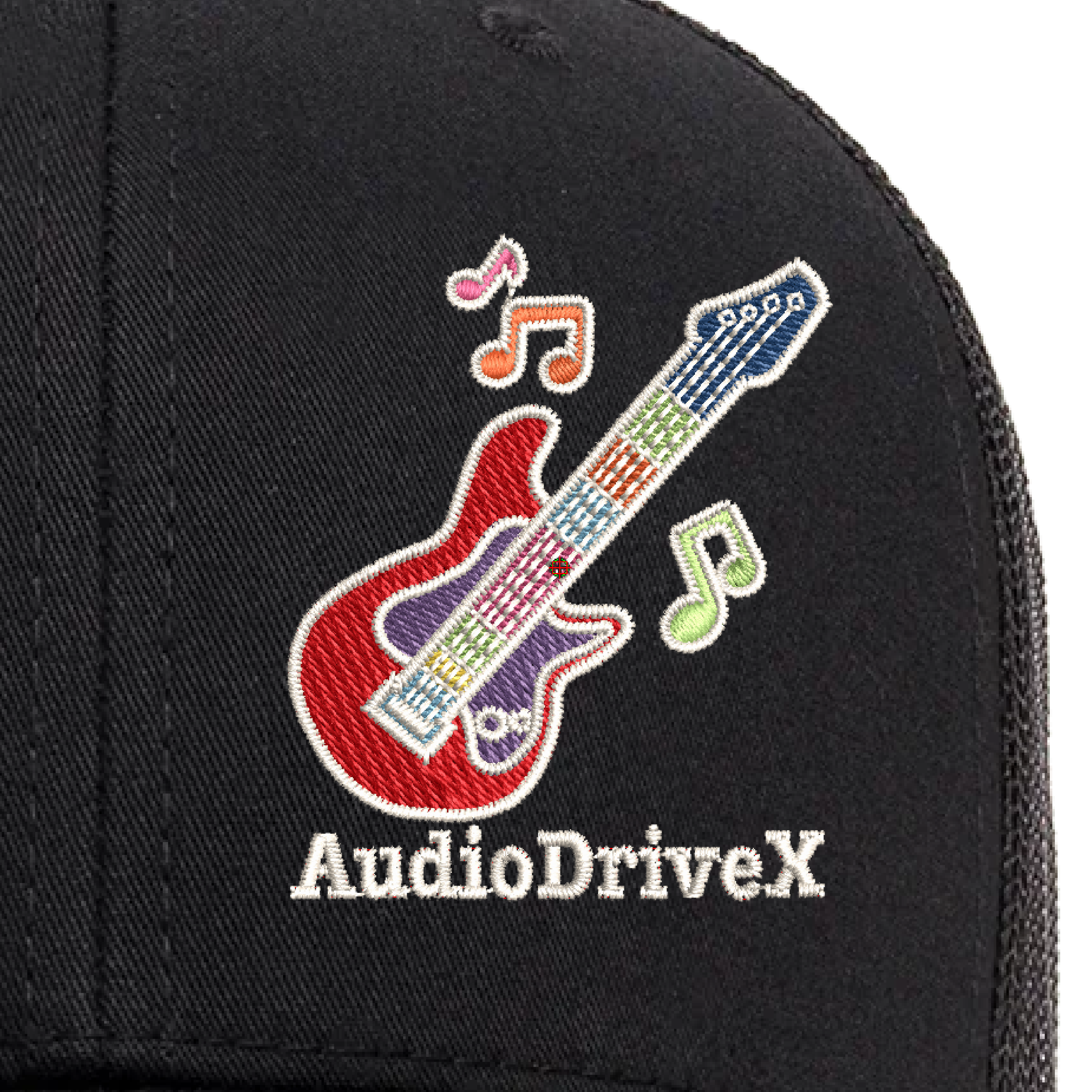 AudioDrive X – Glow-in-the-Dark Embroidered Trucker Hat