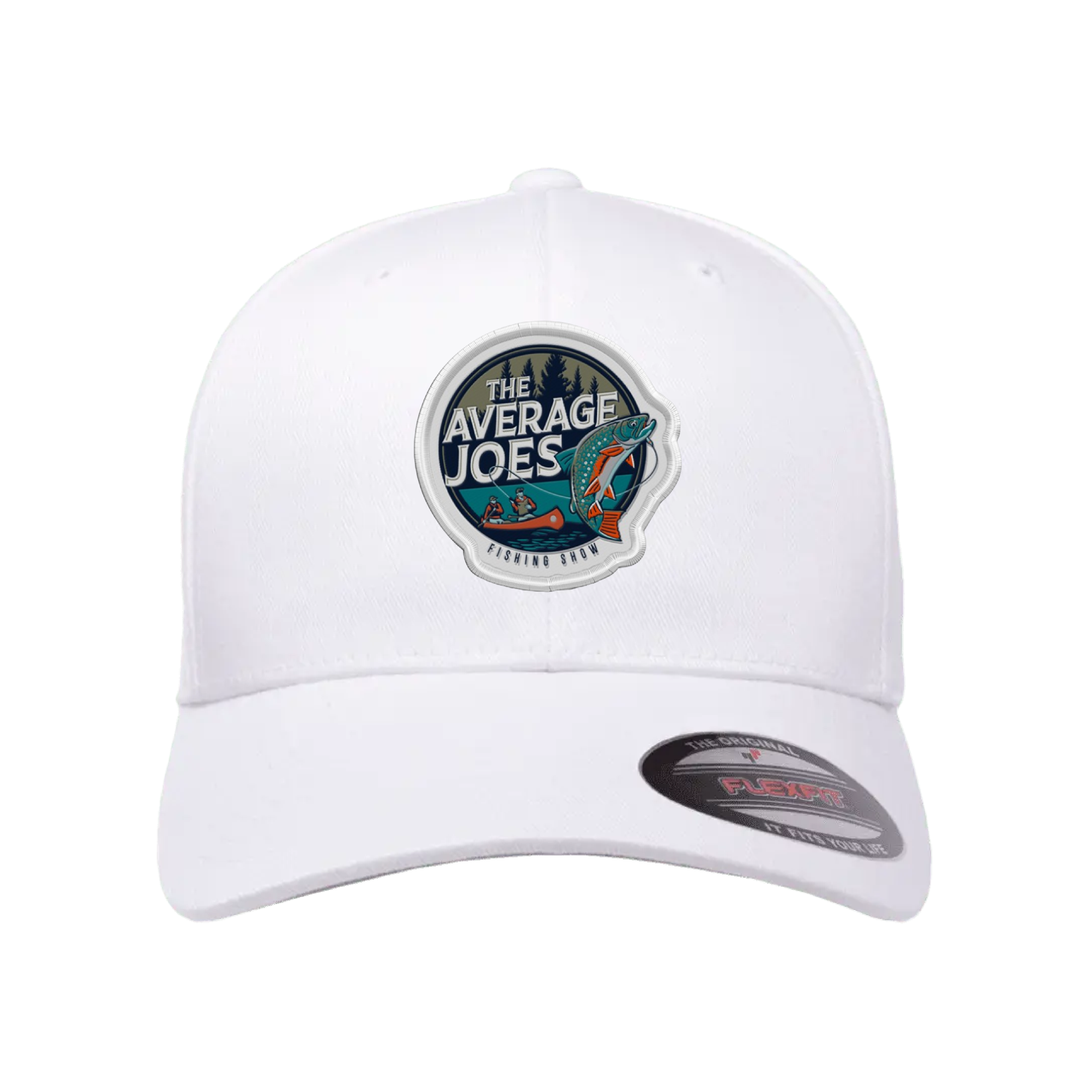 Casquette brodée OECTA Flexfit en mélange de coton