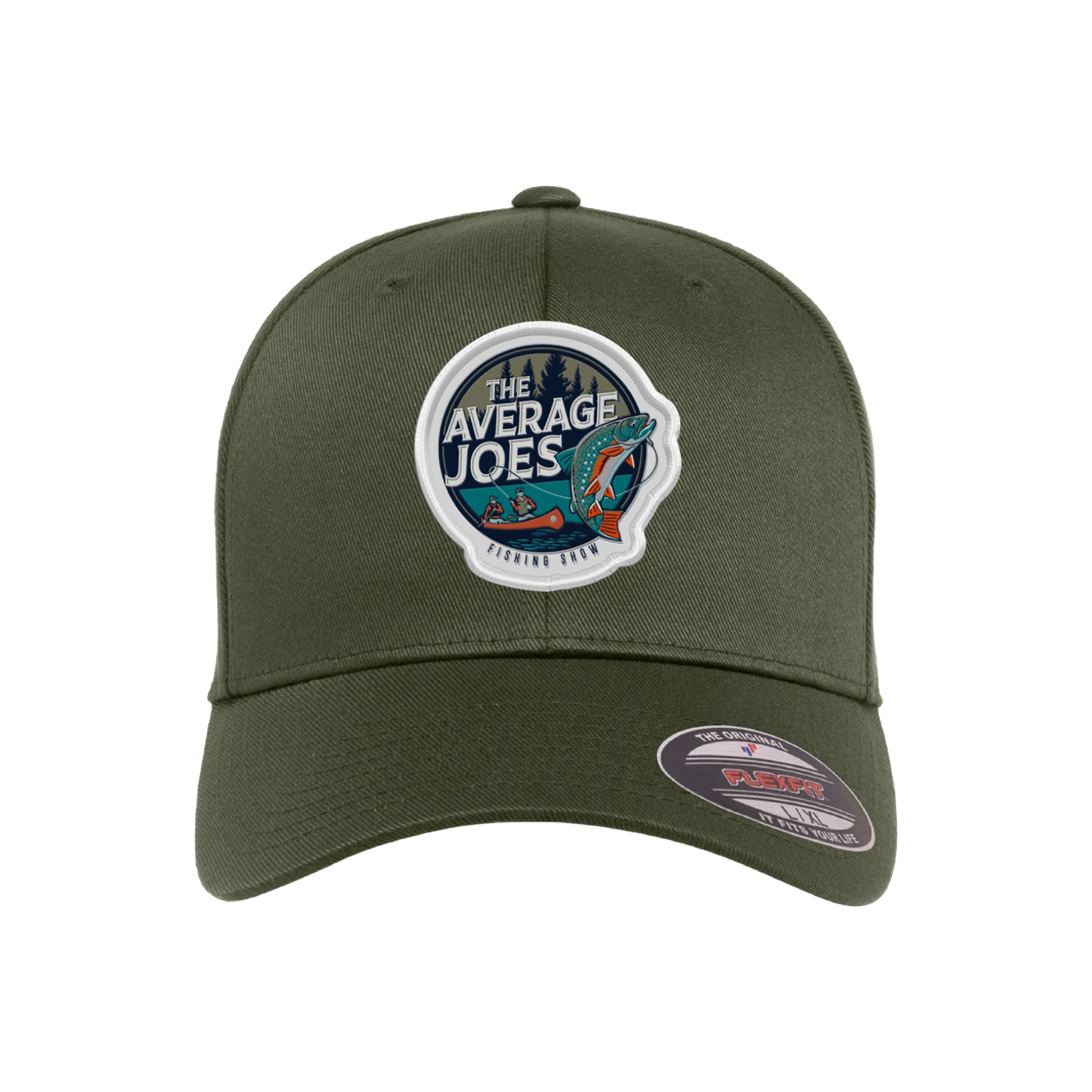 Casquette brodée OECTA Flexfit en mélange de coton
