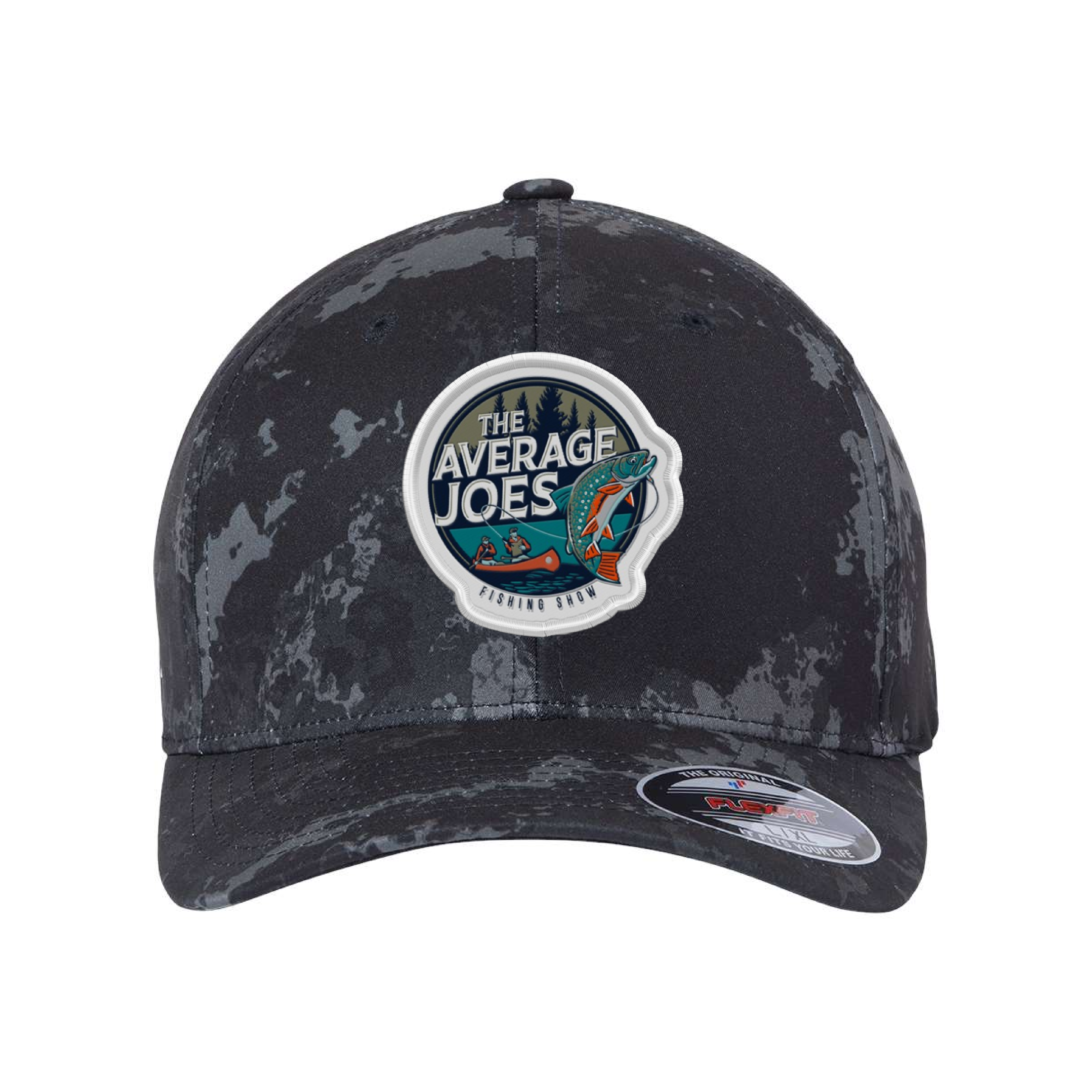 Casquette brodée OECTA Flexfit en mélange de coton