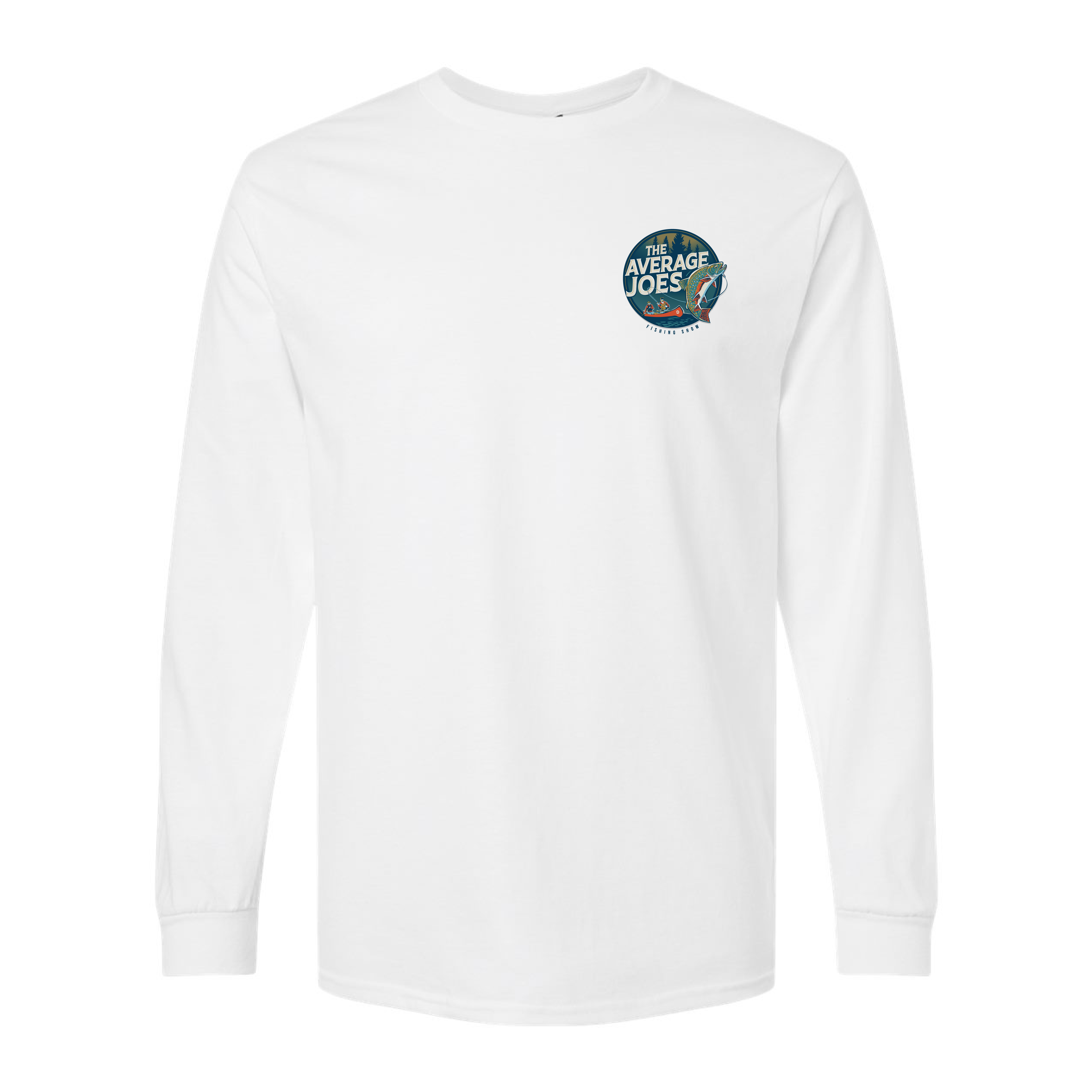 AJF - Average Joes Fishing Show Printed Adult Long Sleeve