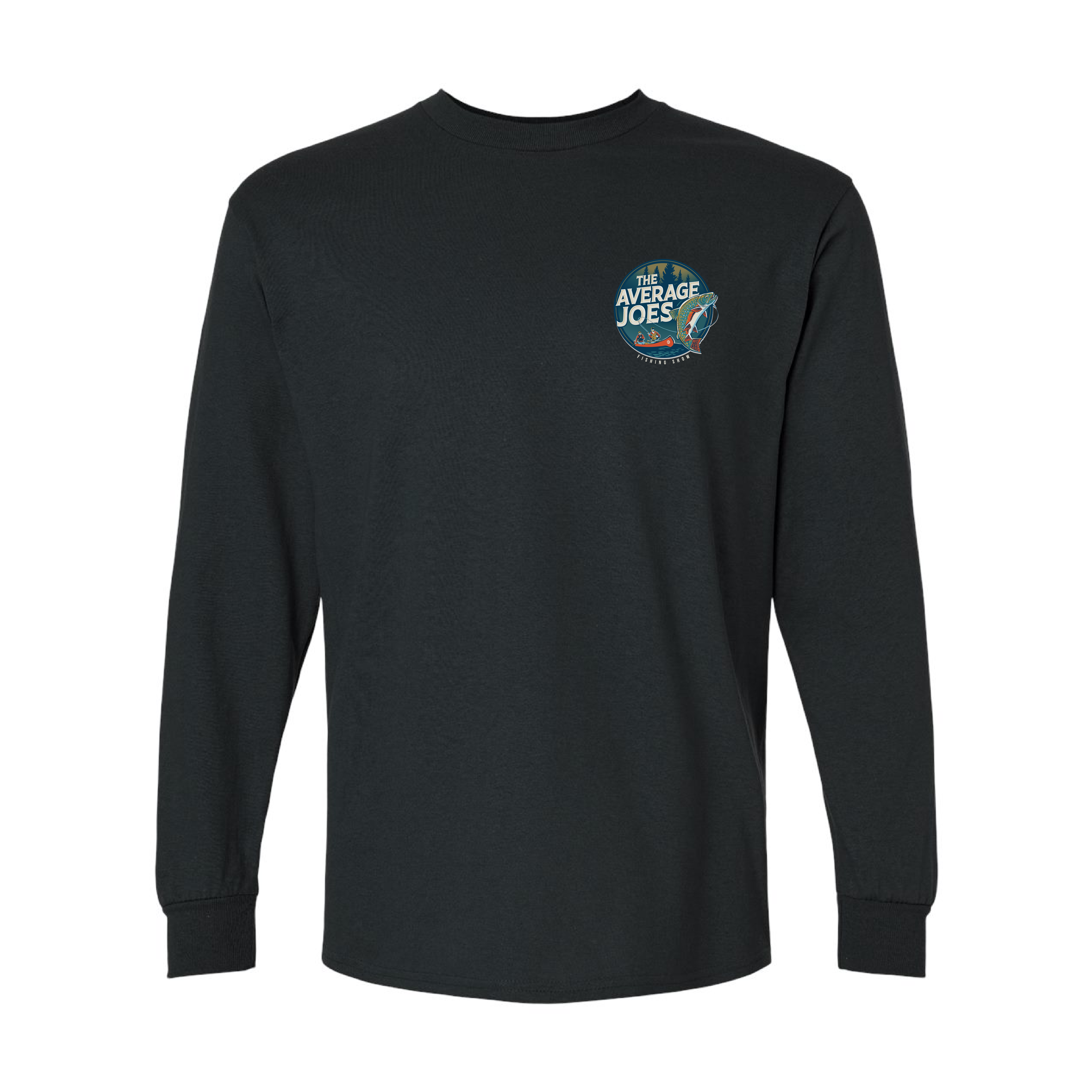 AJF - Average Joes Fishing Show Printed Adult Long Sleeve