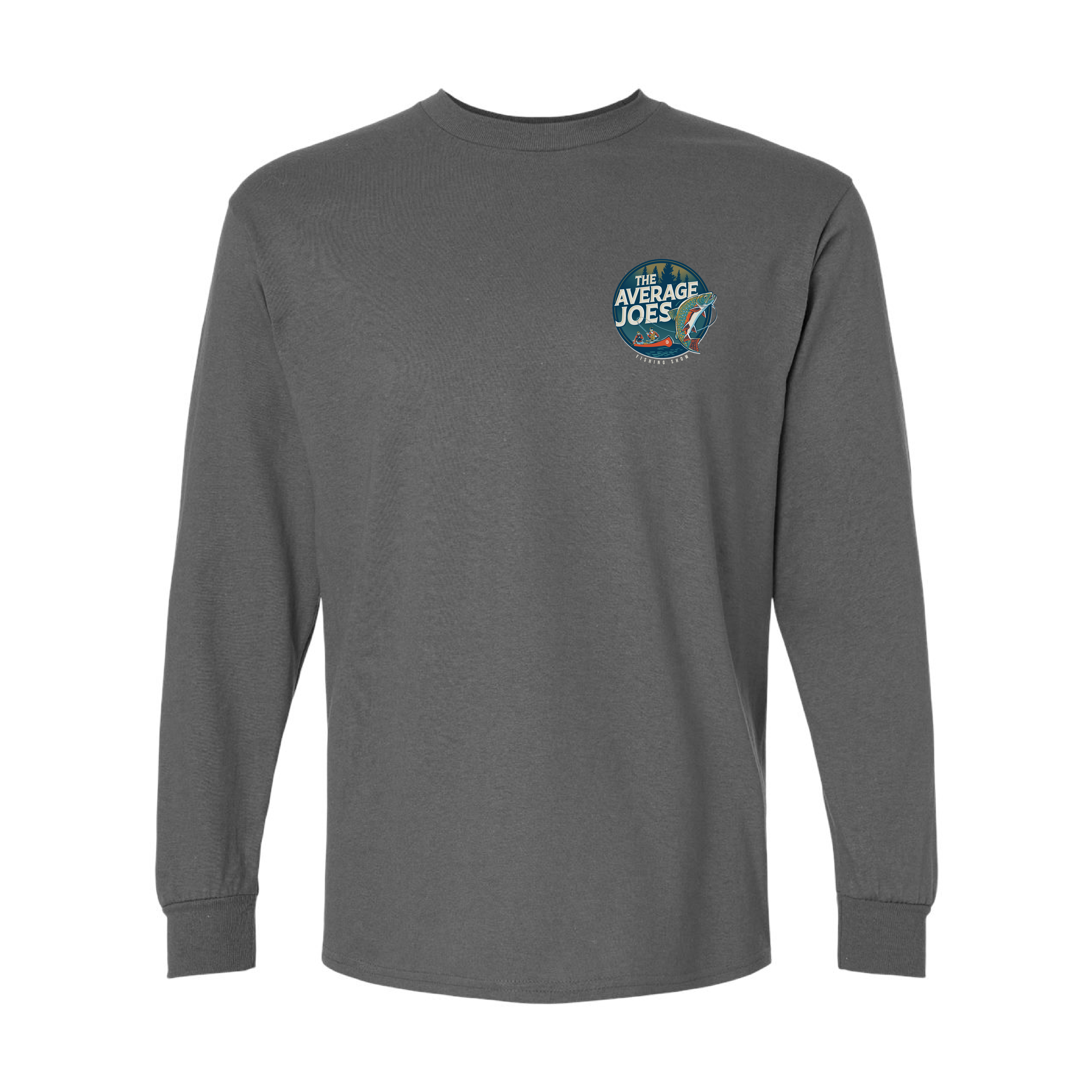 AJF - Average Joes Fishing Show Printed Adult Long Sleeve