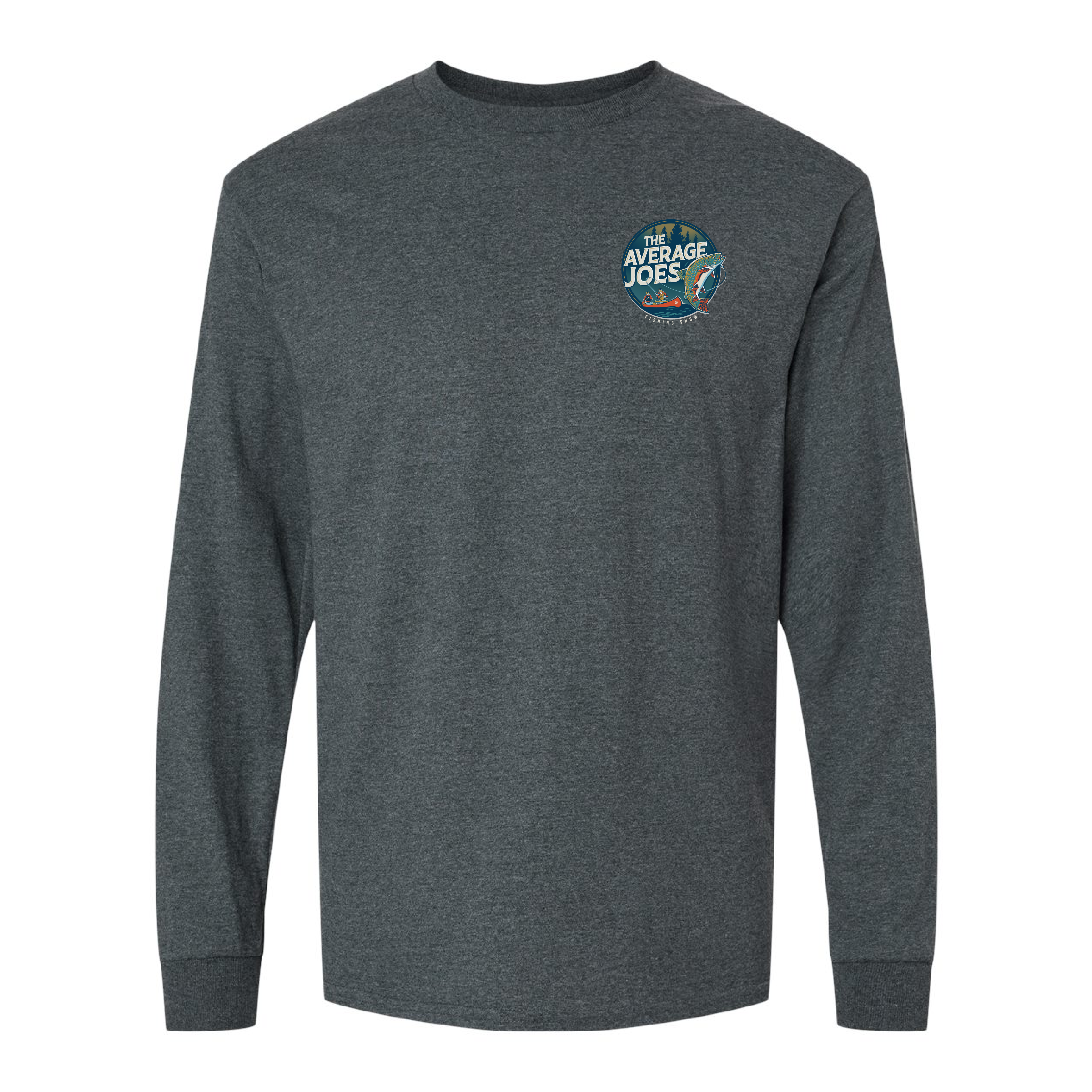 AJF - Average Joes Fishing Show Printed Adult Long Sleeve