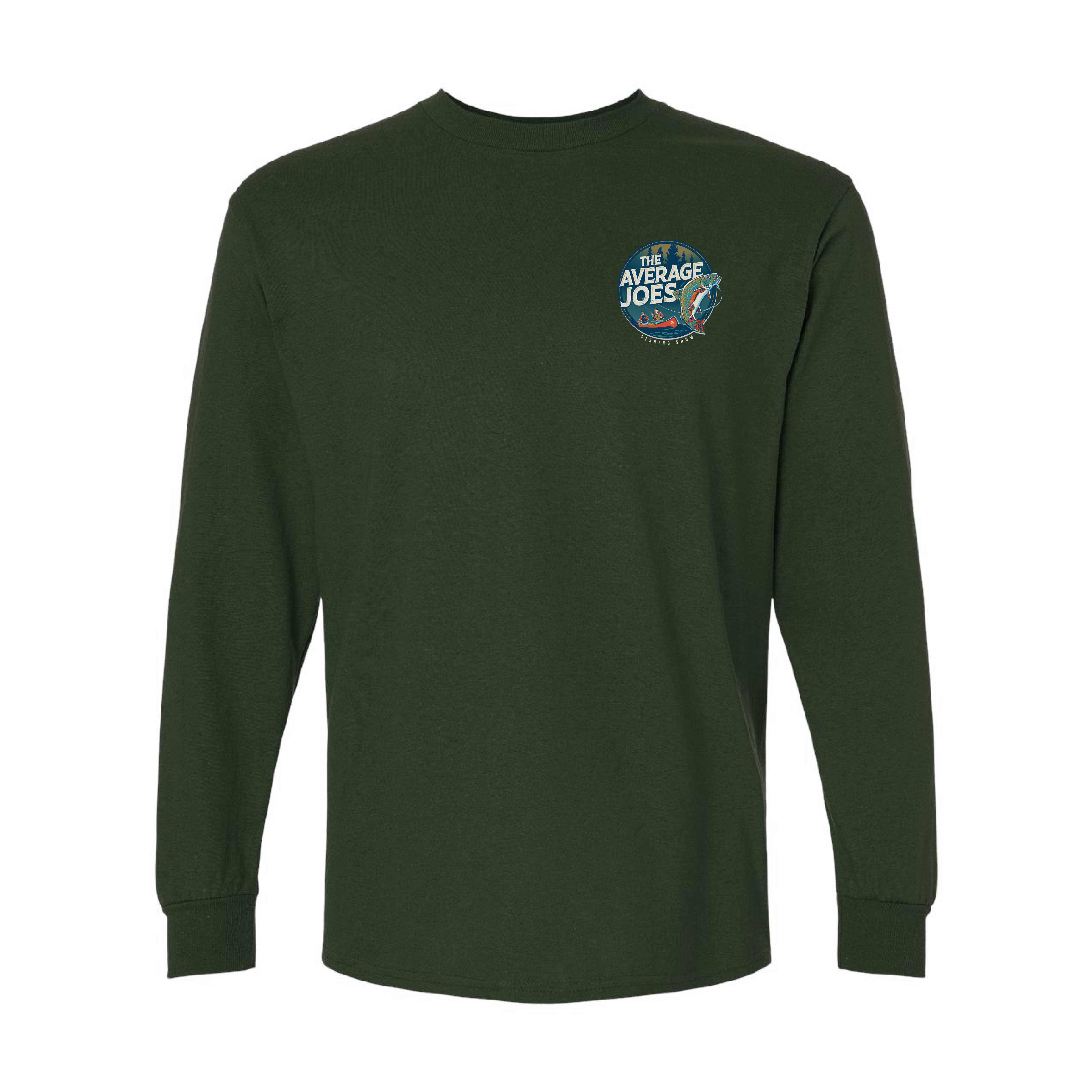 AJF - Average Joes Fishing Show Printed Adult Long Sleeve