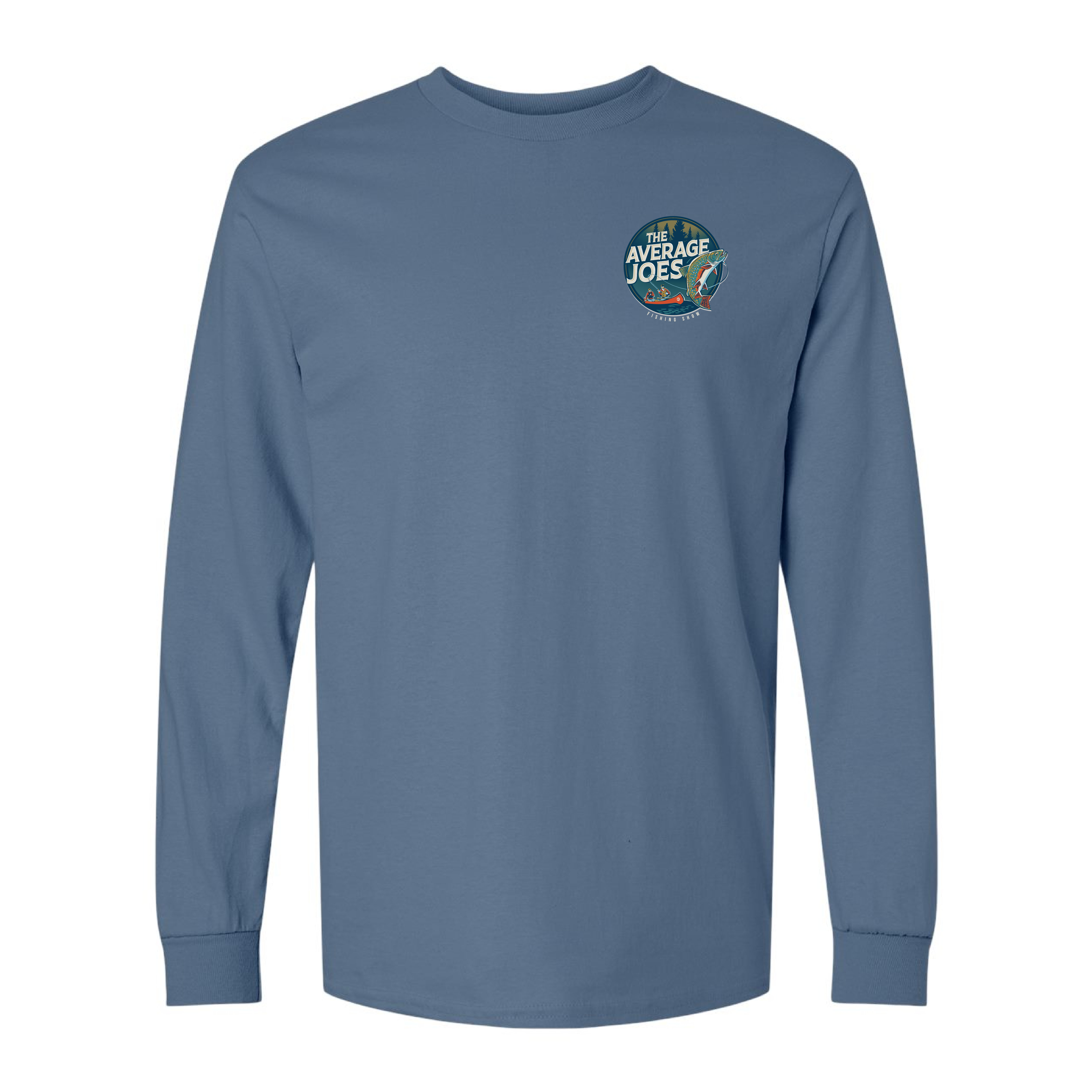 AJF - Average Joes Fishing Show Printed Adult Long Sleeve