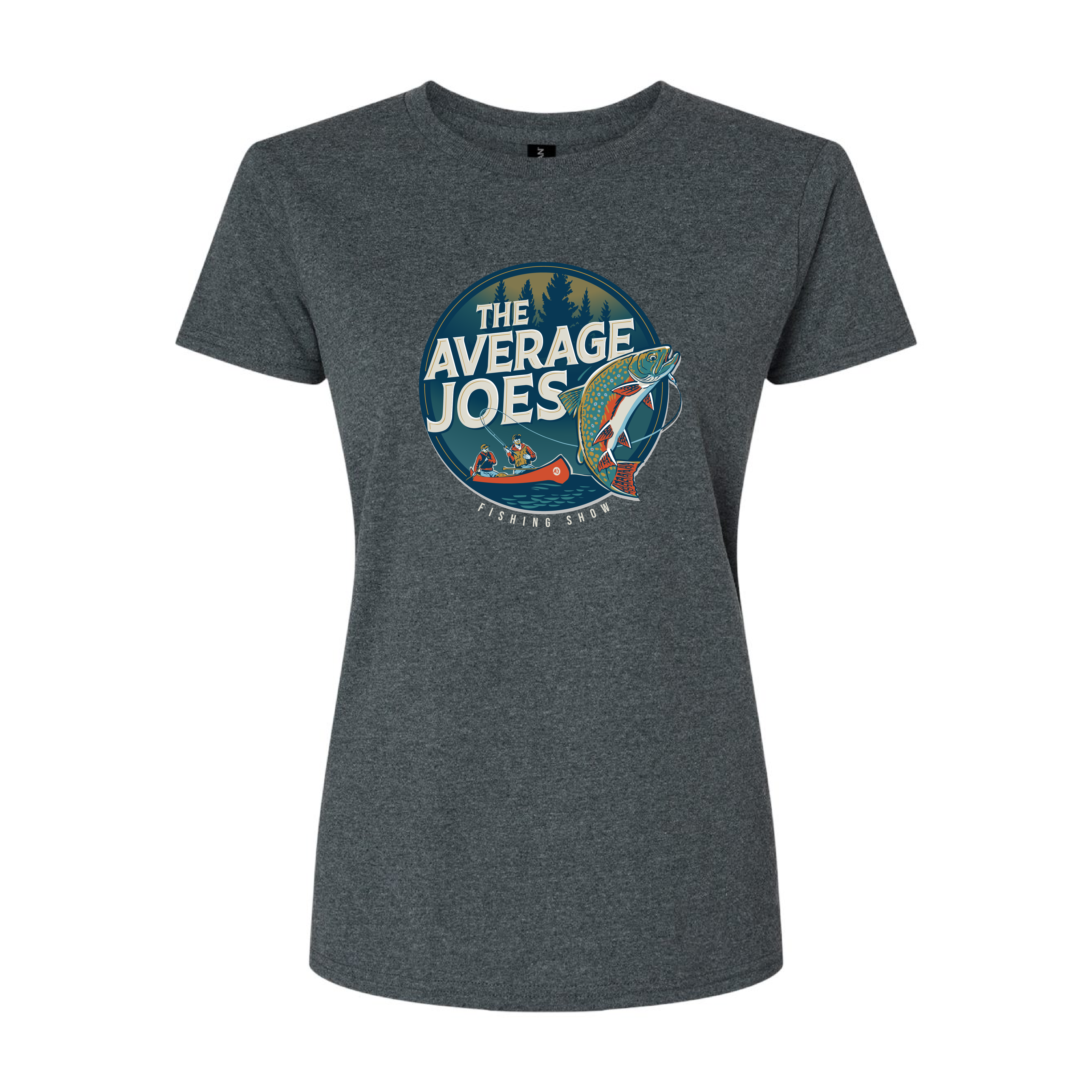 AJF - Average Joes Fishing Show Printed Ladies' T-Shirt