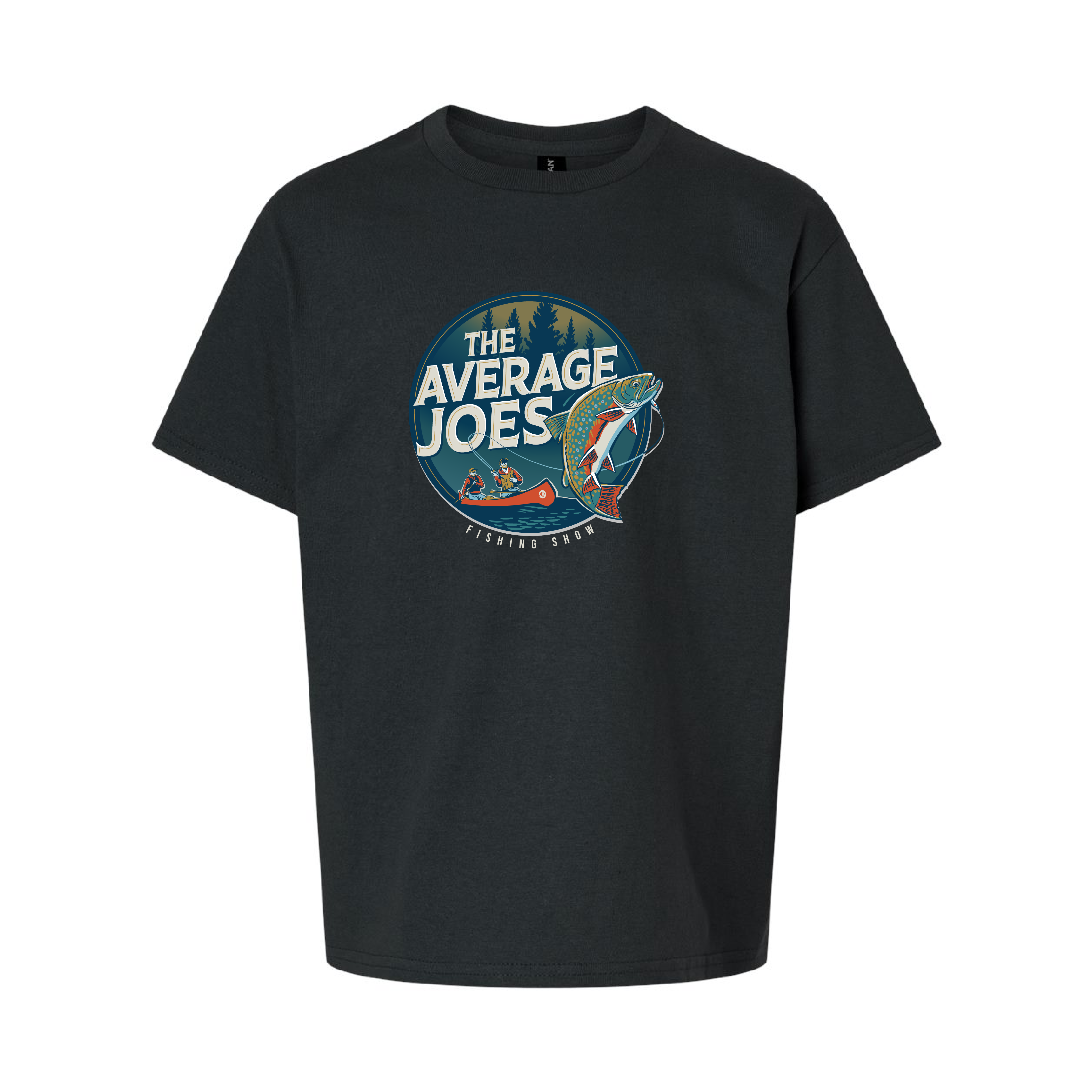 AJF - Average Joes Fishing Show Printed Youth T-Shirt