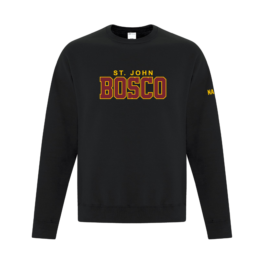 BOSCO - Embroidered Adult Crewneck Sweater