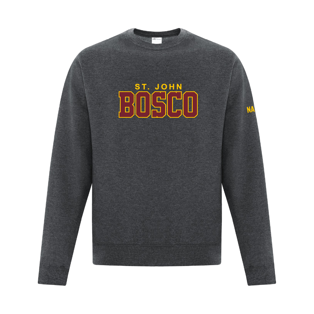 BOSCO - Embroidered Adult Crewneck Sweater