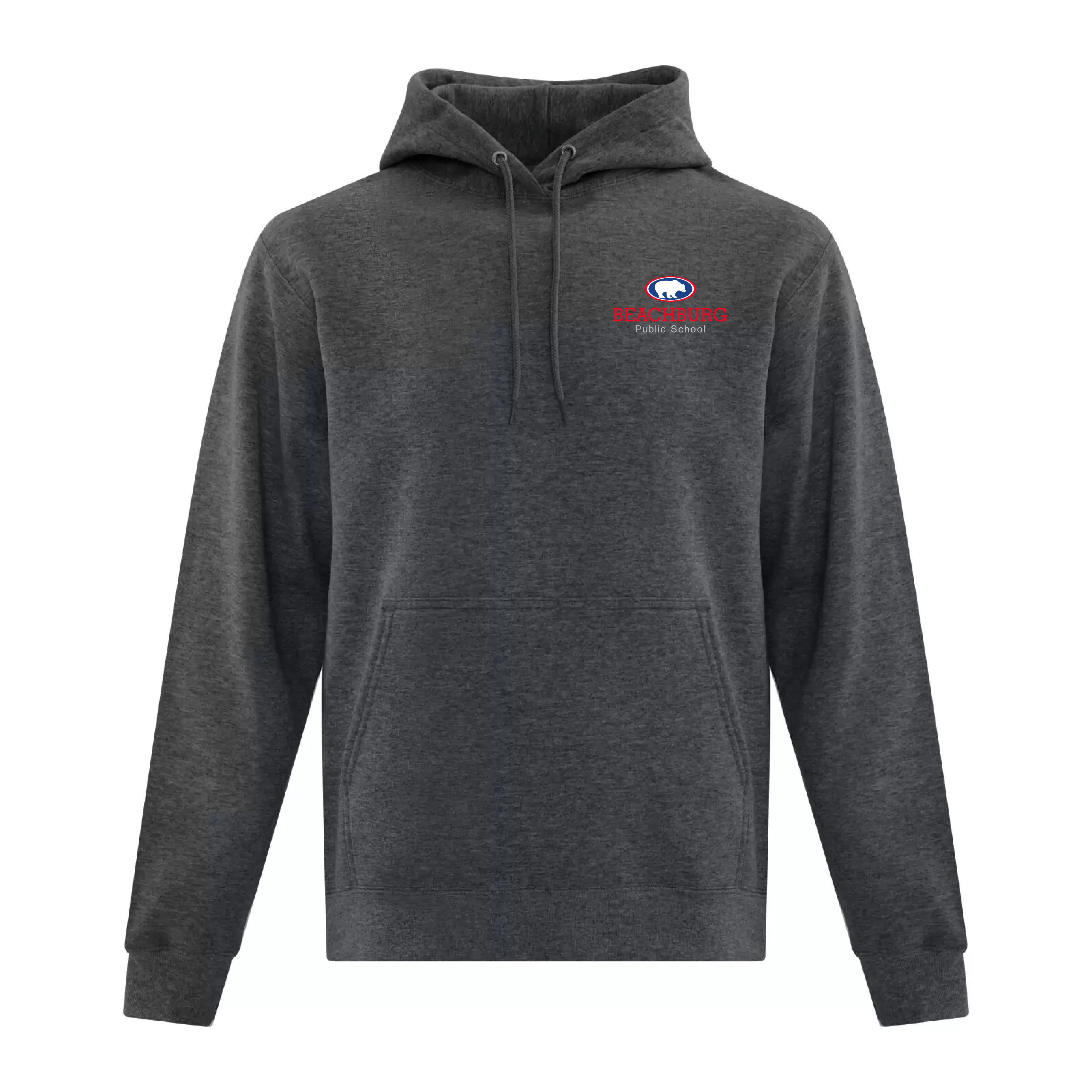 BPS - Embroidered Cotton/Poly Hooded Adult Sweatshirt