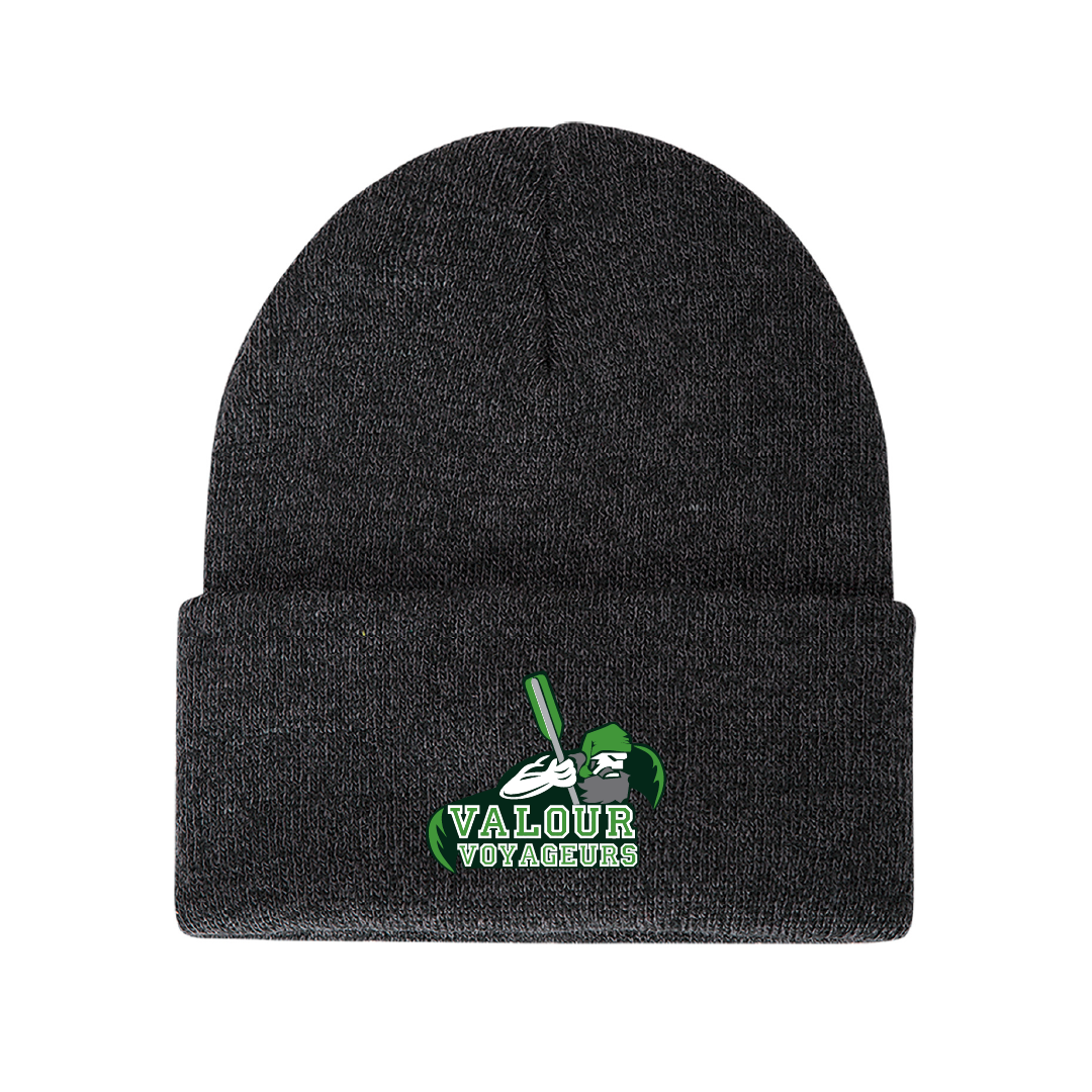 VALOUR - Embroidered Adult Knit Cuff Beanie - Valour Voyageurs