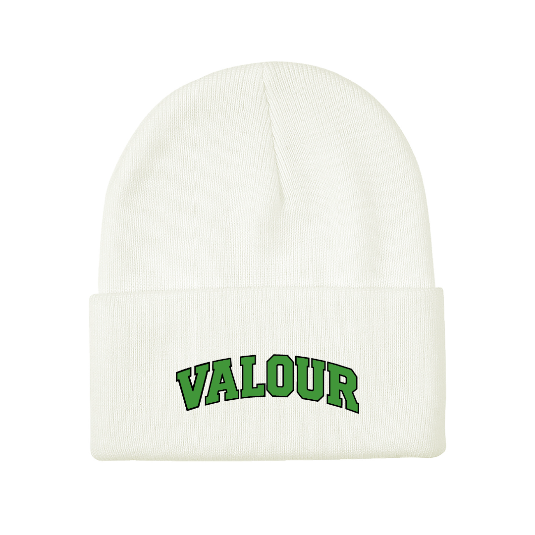 VALOUR - Embroidered Adult Knit Cuff Beanie - Valour Varsity