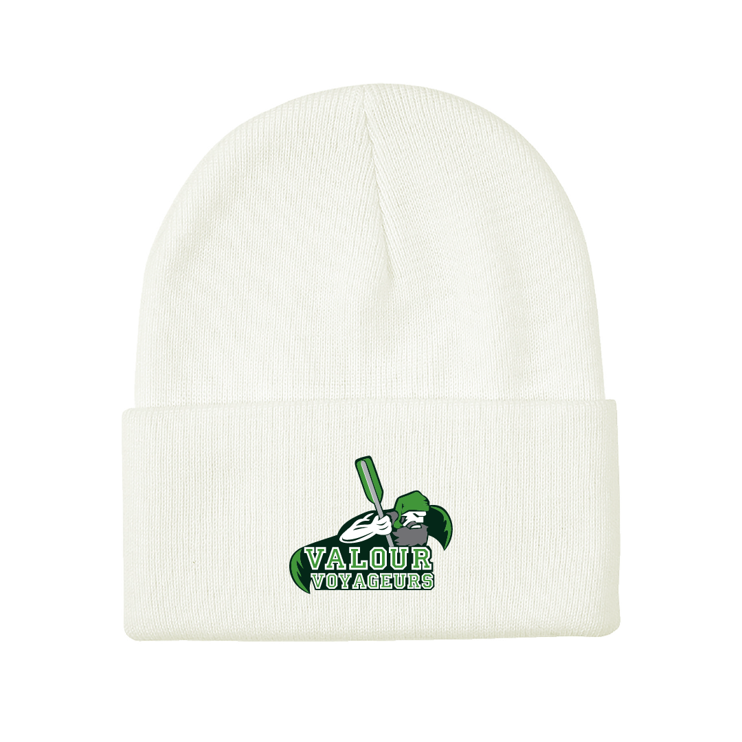 VALOUR - Embroidered Adult Knit Cuff Beanie - Valour Voyageurs