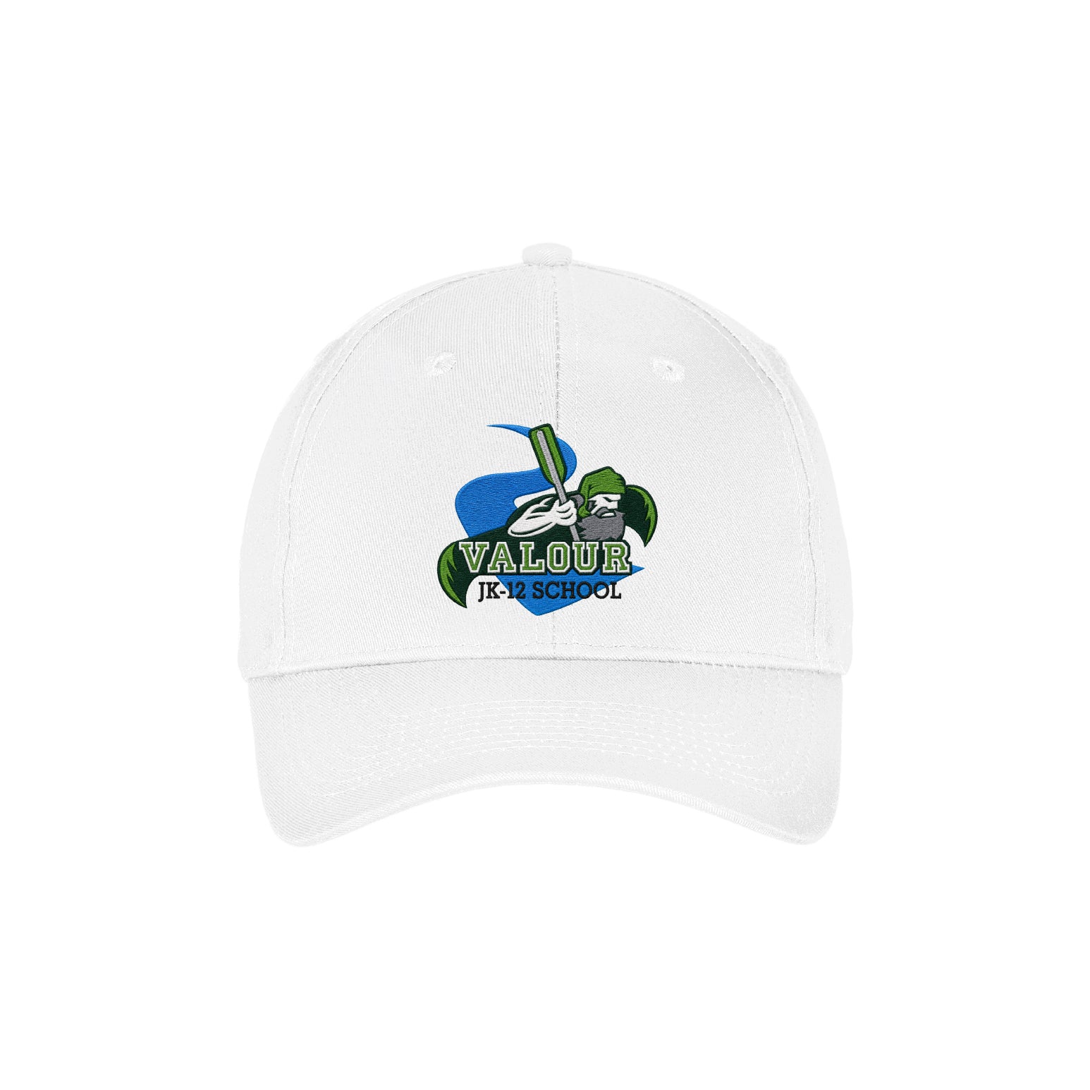 VALOUR - Embroidered Adult Twill Cap