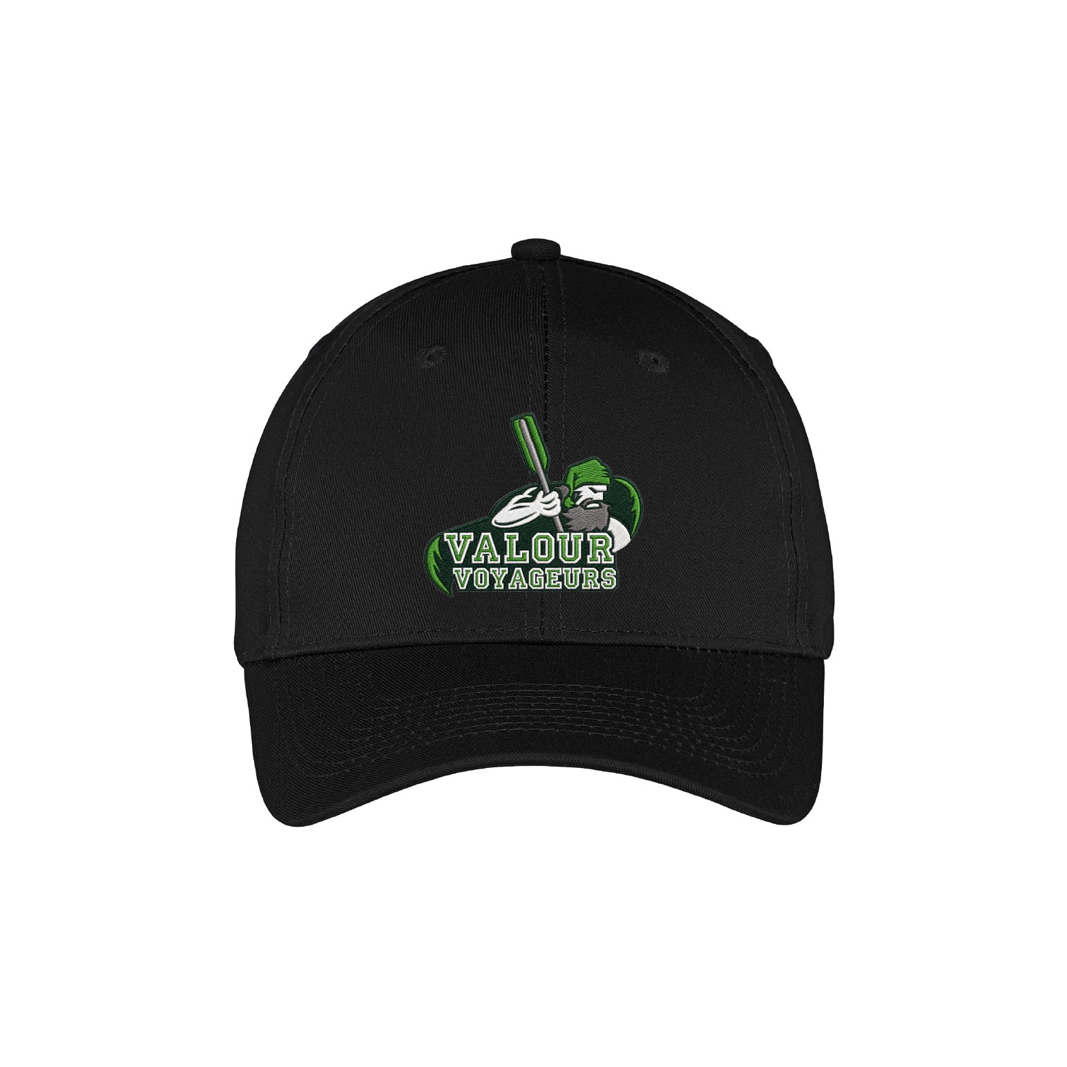 VALOUR - Embroidered Adult Twill Cap