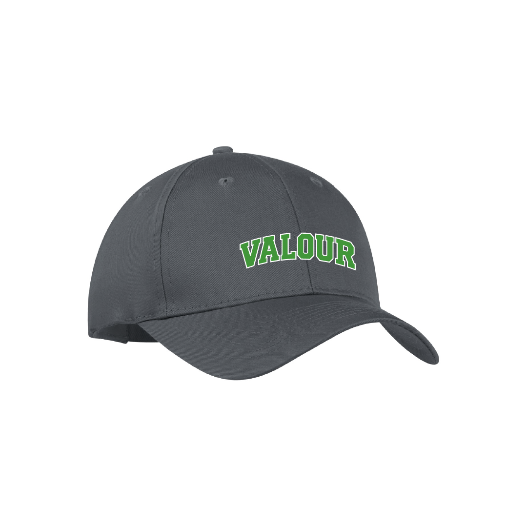 VALOUR - Embroidered Adult Twill Cap - Valour Varsity