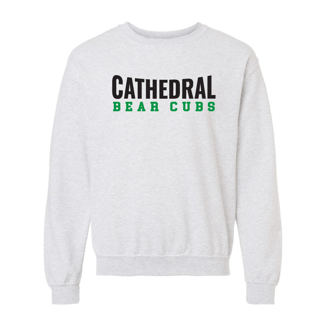 CCS - Printed Adult Heavy Blend Fleece Crew