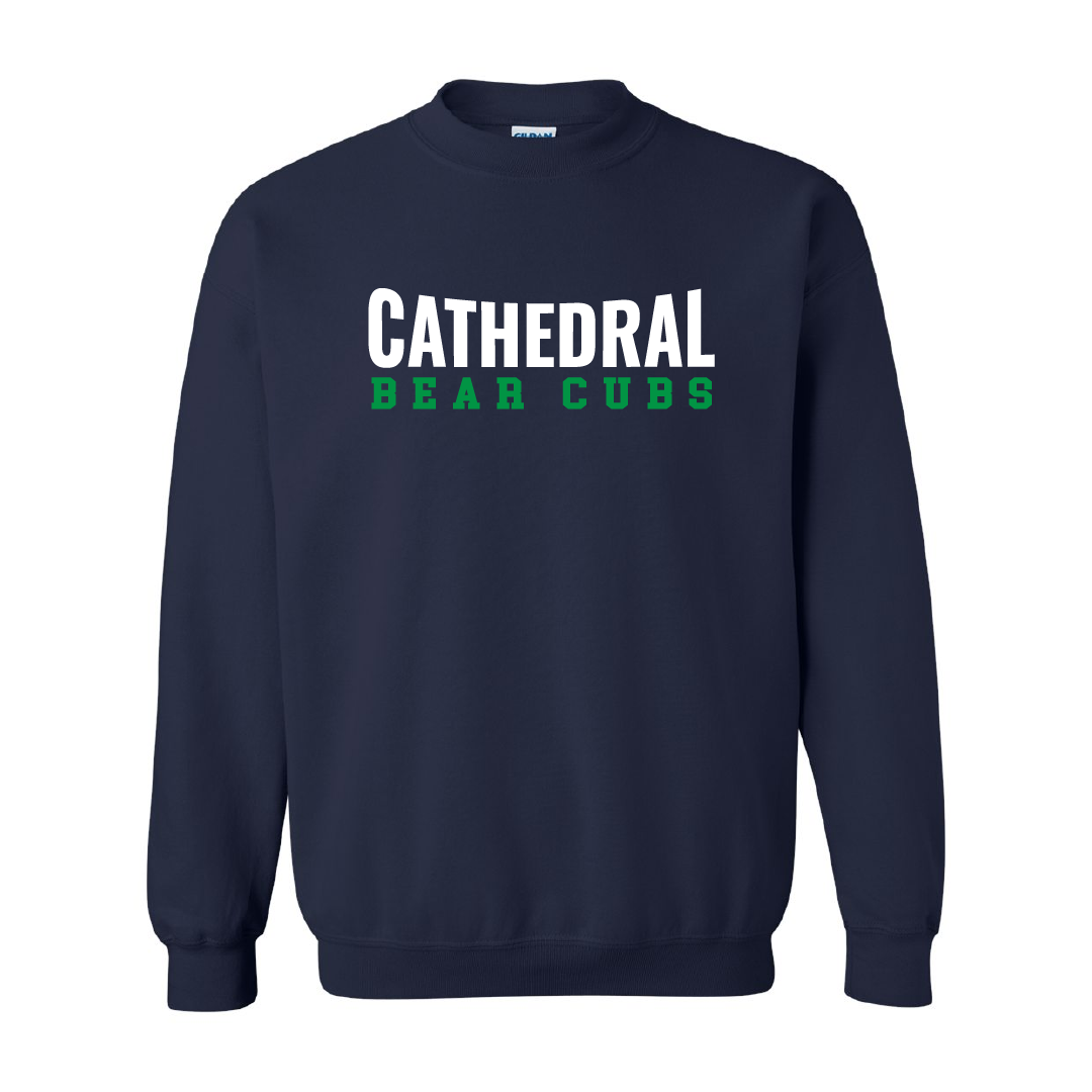 CCS - Printed Adult Heavy Blend Fleece Crew