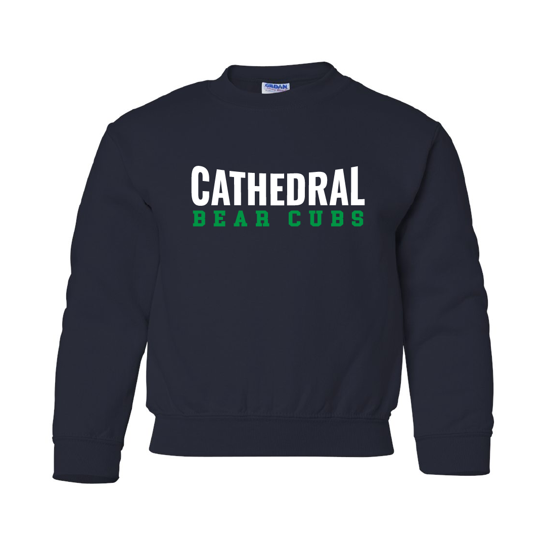 CCS - Printed Youth Heavy Blend Fleece Crew