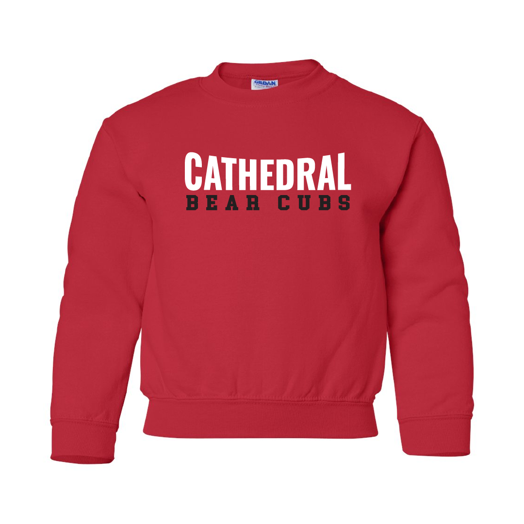 CCS - Printed Youth Heavy Blend Fleece Crew