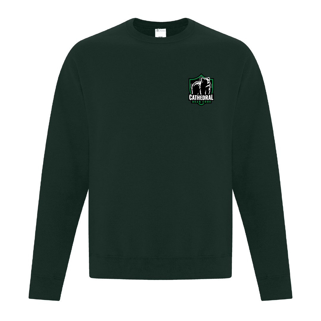 CCS - Printed Adult Heavy Blend Fleece Crew