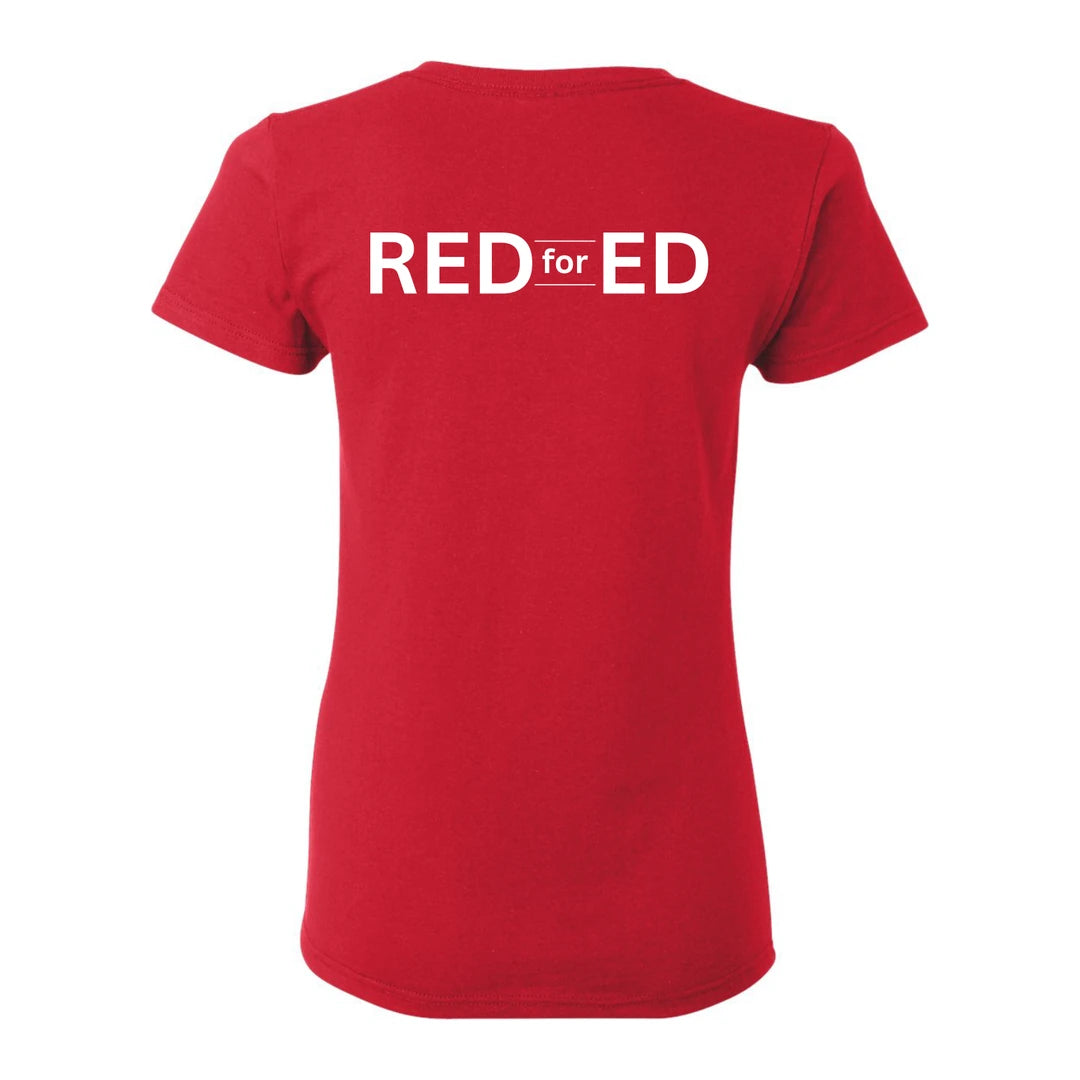 COPE 103 Red Friday Ladies T-Shirt - Back